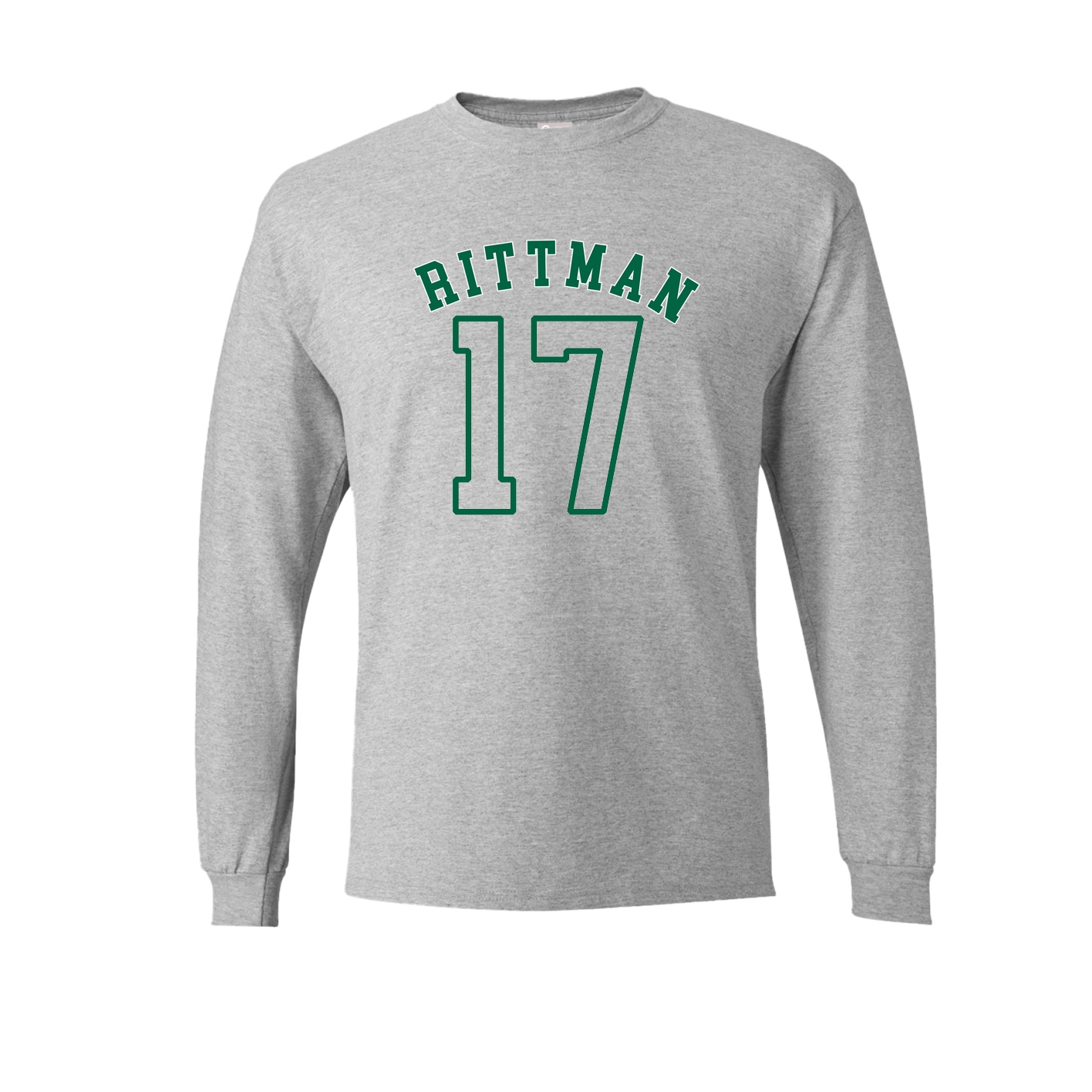 Long Sleeve Tee — Shirsey Arch in Grey