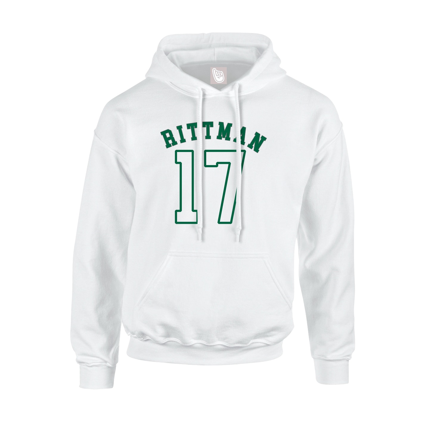 Hoodie — Shirsey Arch in White
