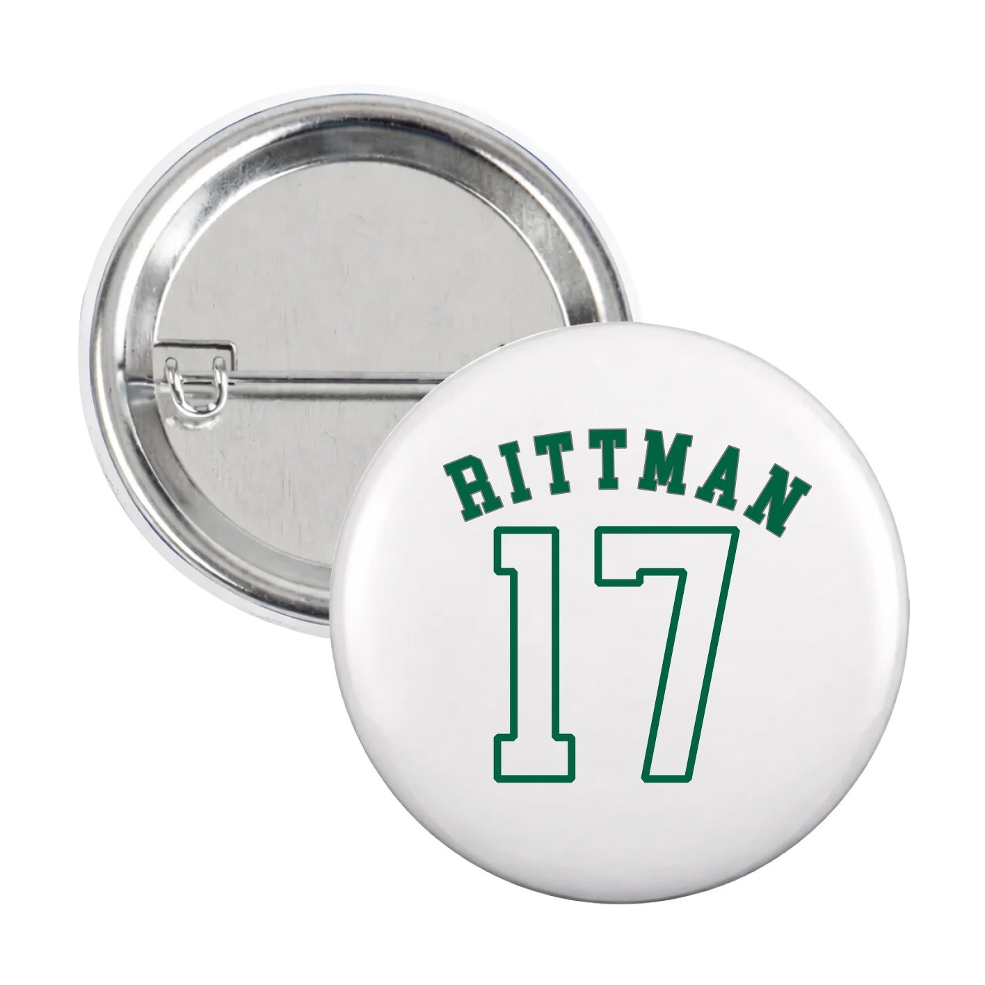 Game Day Button — Shirsey Arch in White