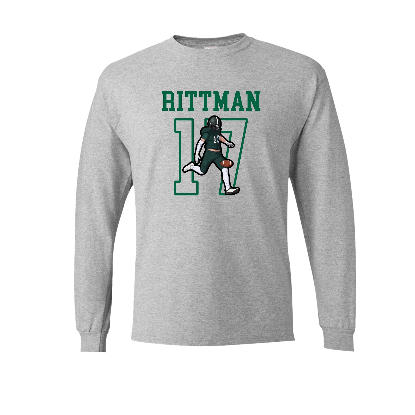 Long Sleeve Tee — Shirsey in Grey
