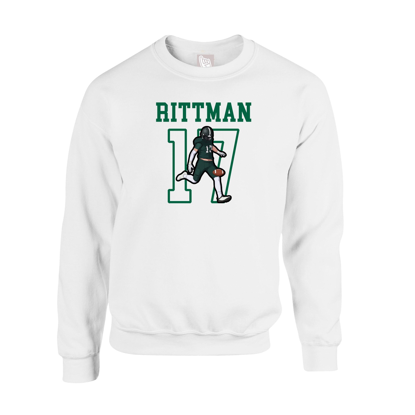 Fleece Crew — Shirsey in White