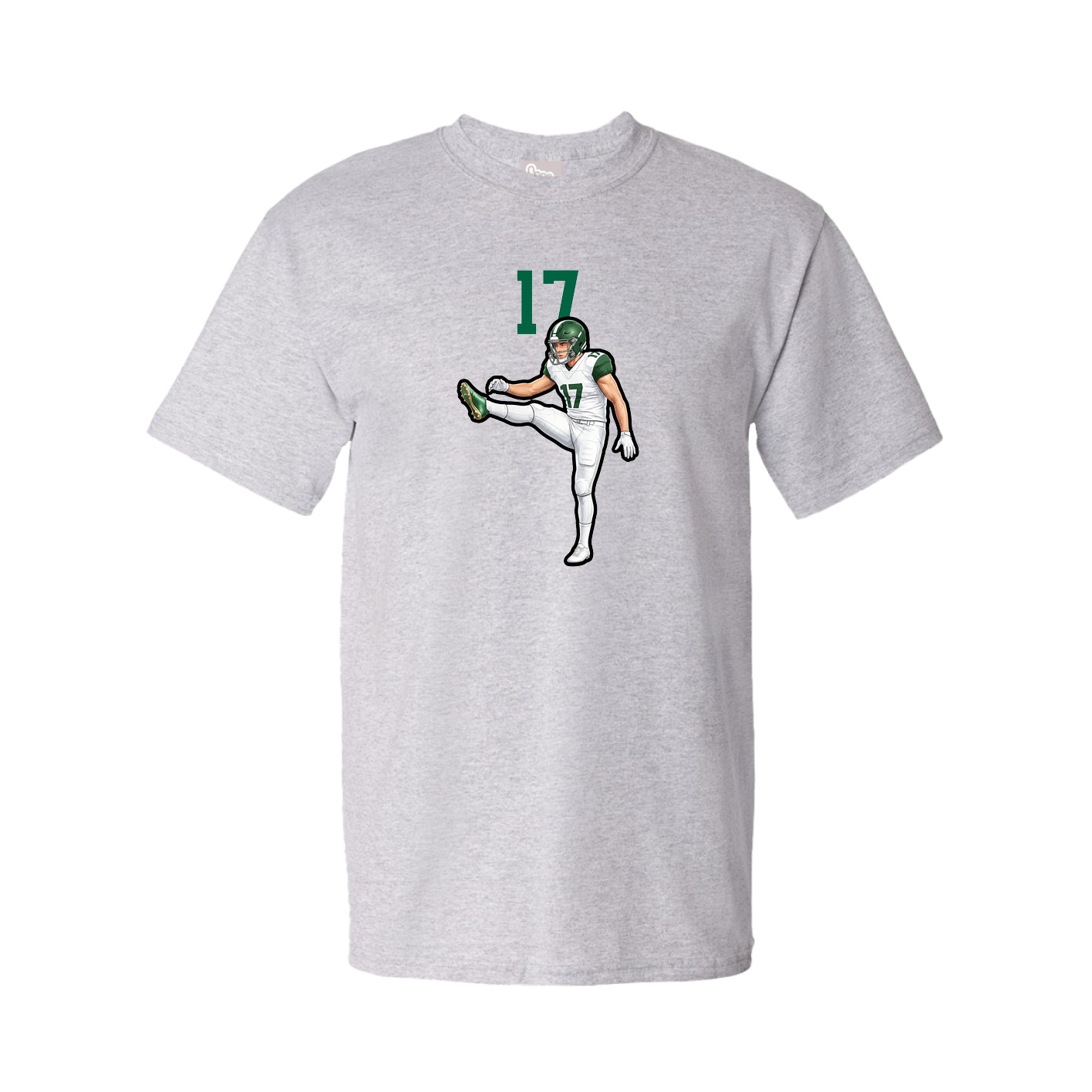 Tee — Number Top in Grey