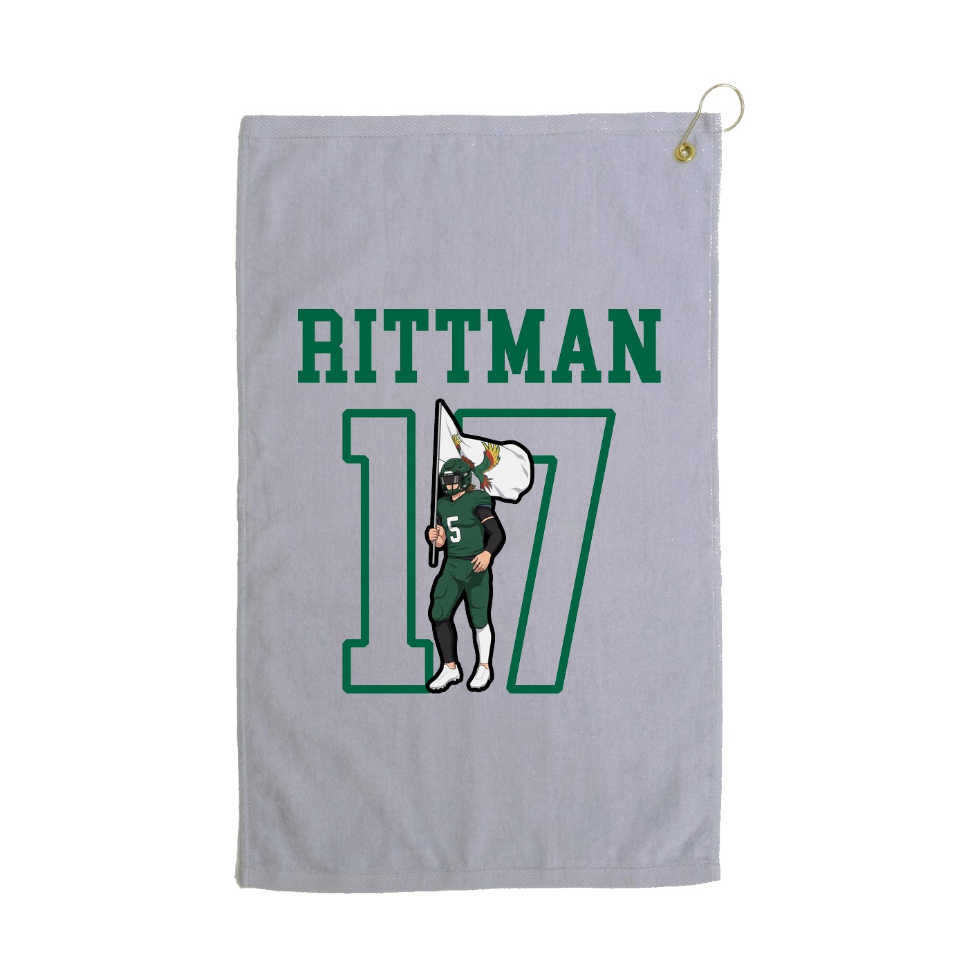 Golf Towel — Shirsey in Grey