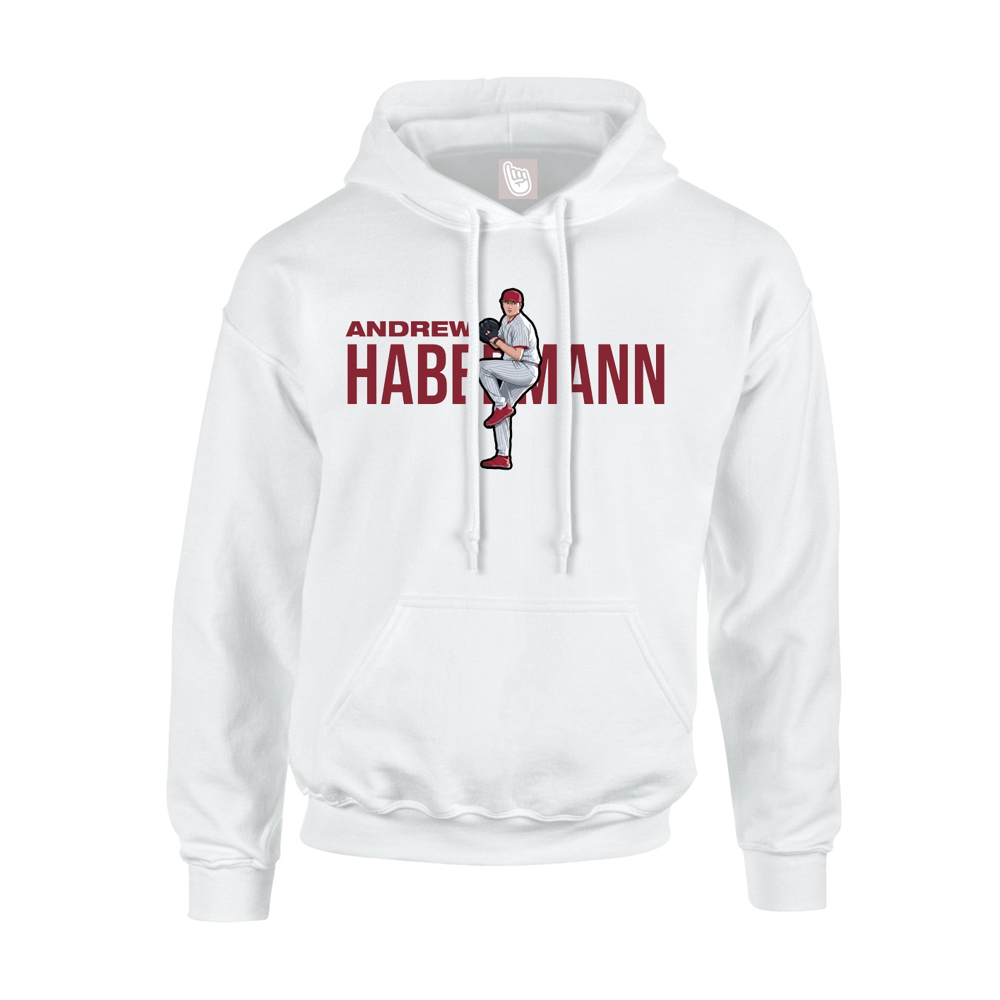 Hoodie — Player Name in White