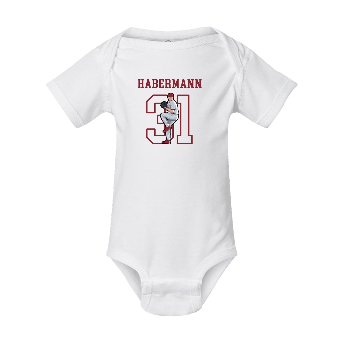 Baby Onesie — Shirsey in White