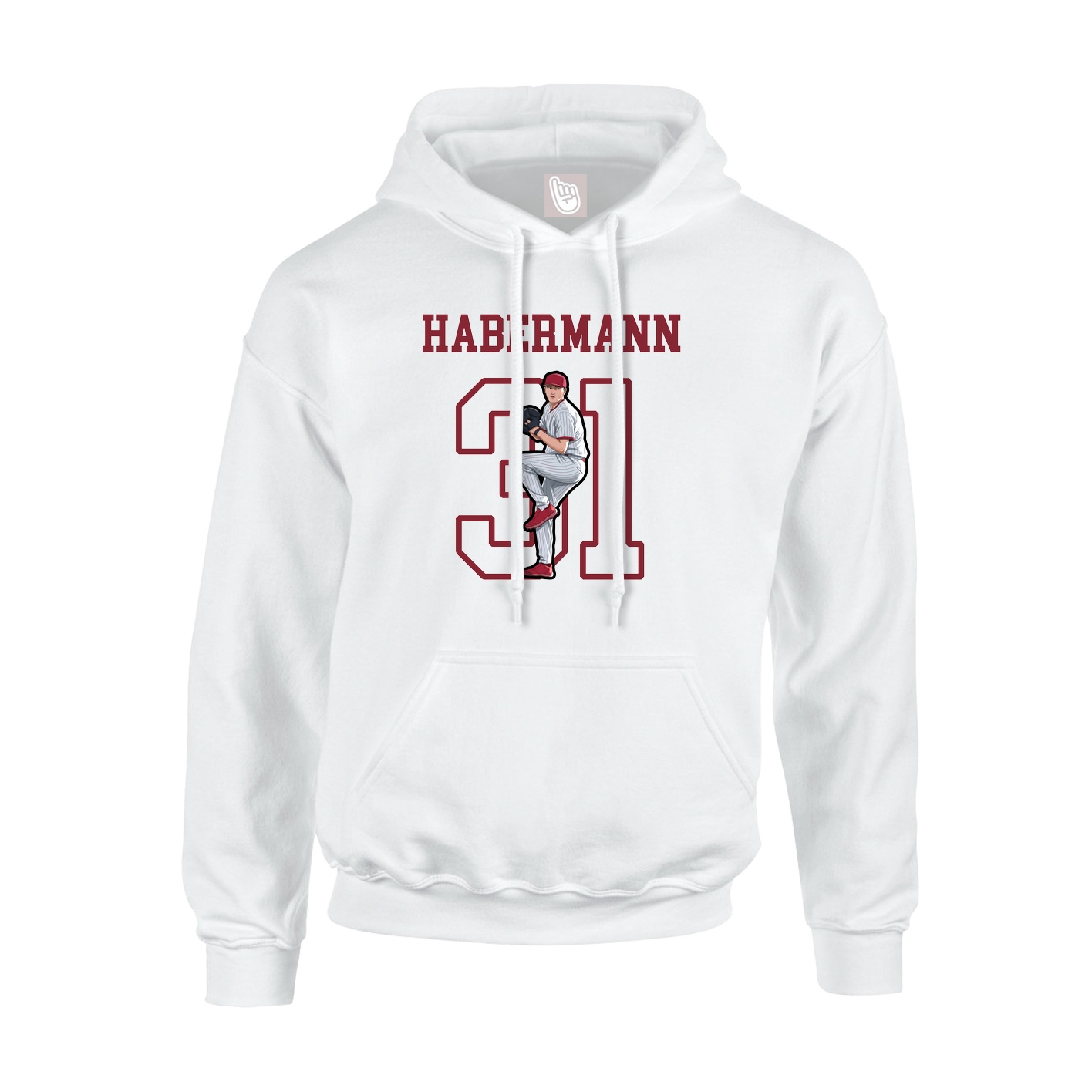 Youth Hoodie — Shirsey in White