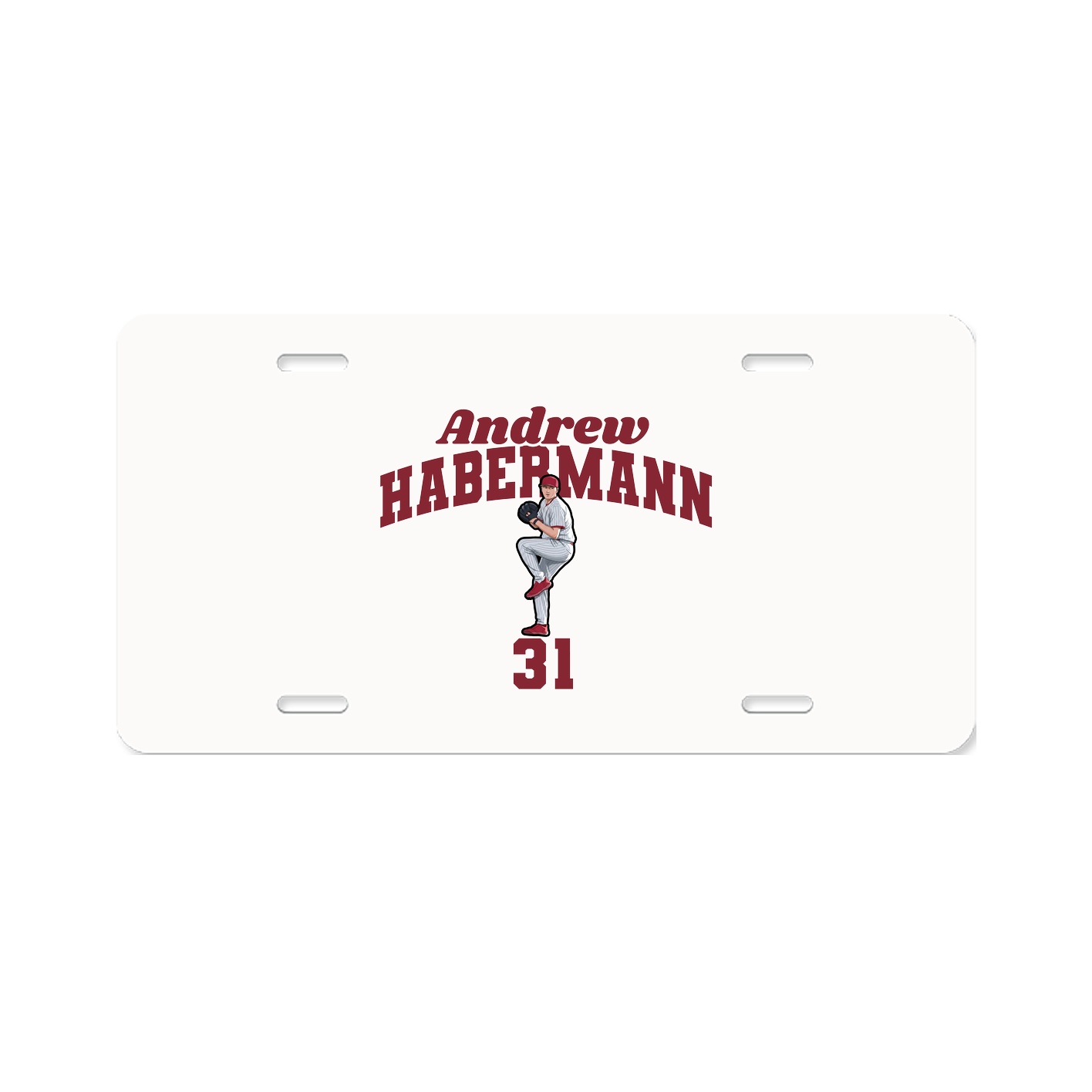 License Plate — Signature Arch in Classic