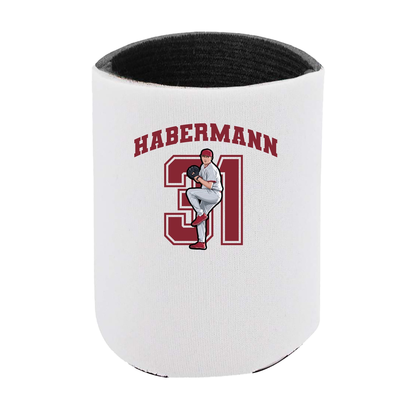 Can Holder — Number in White