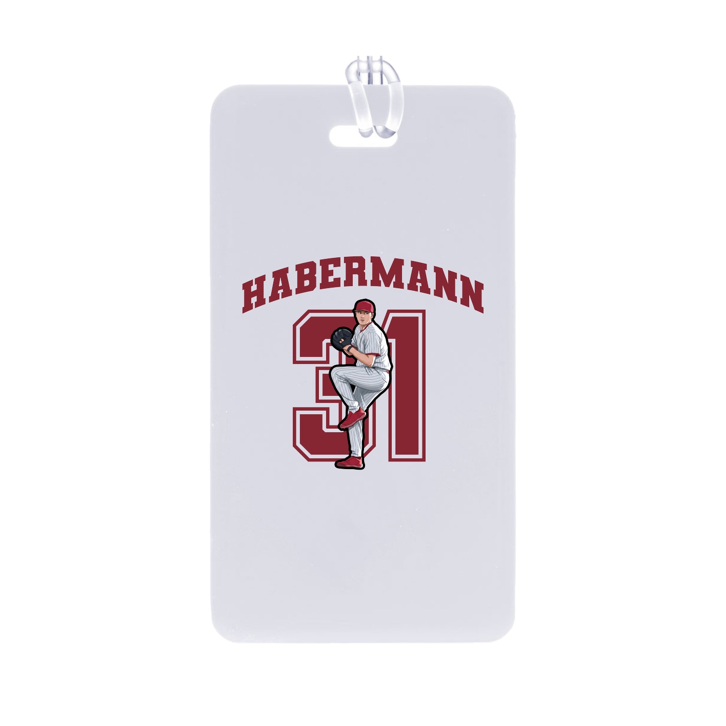 Bag Tag — Number in Classic