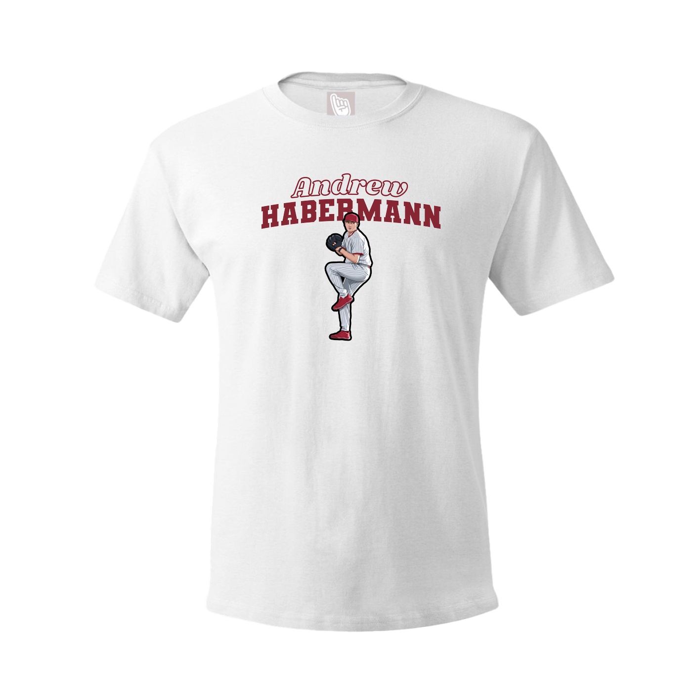 Tee — Name Arch in White