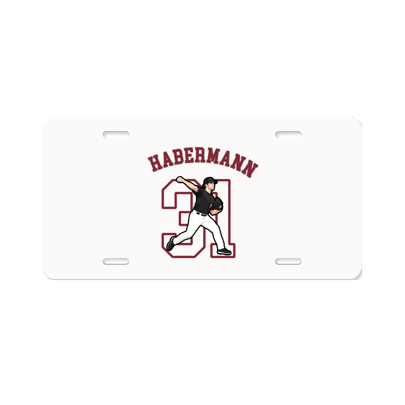 License Plate — Shirsey Arch in Classic