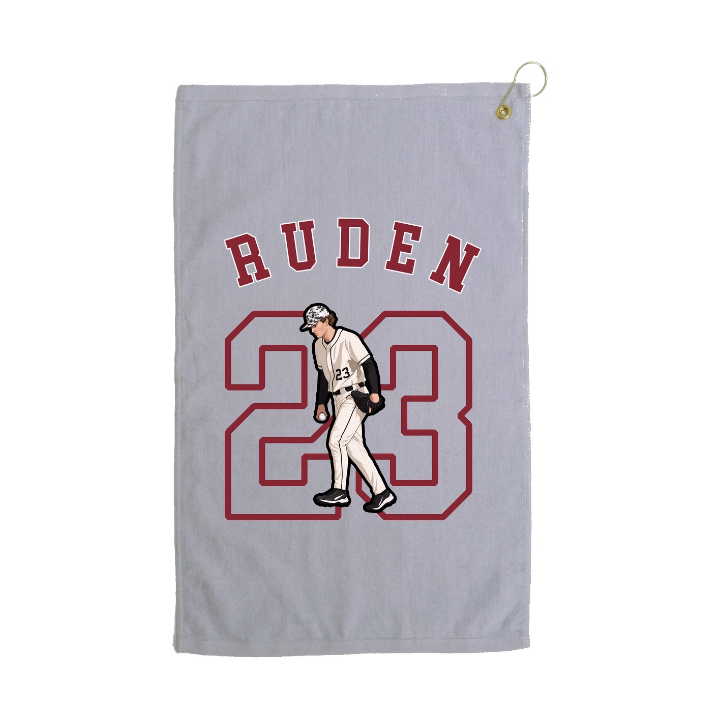 Golf Towel — Shirsey Arch in Grey