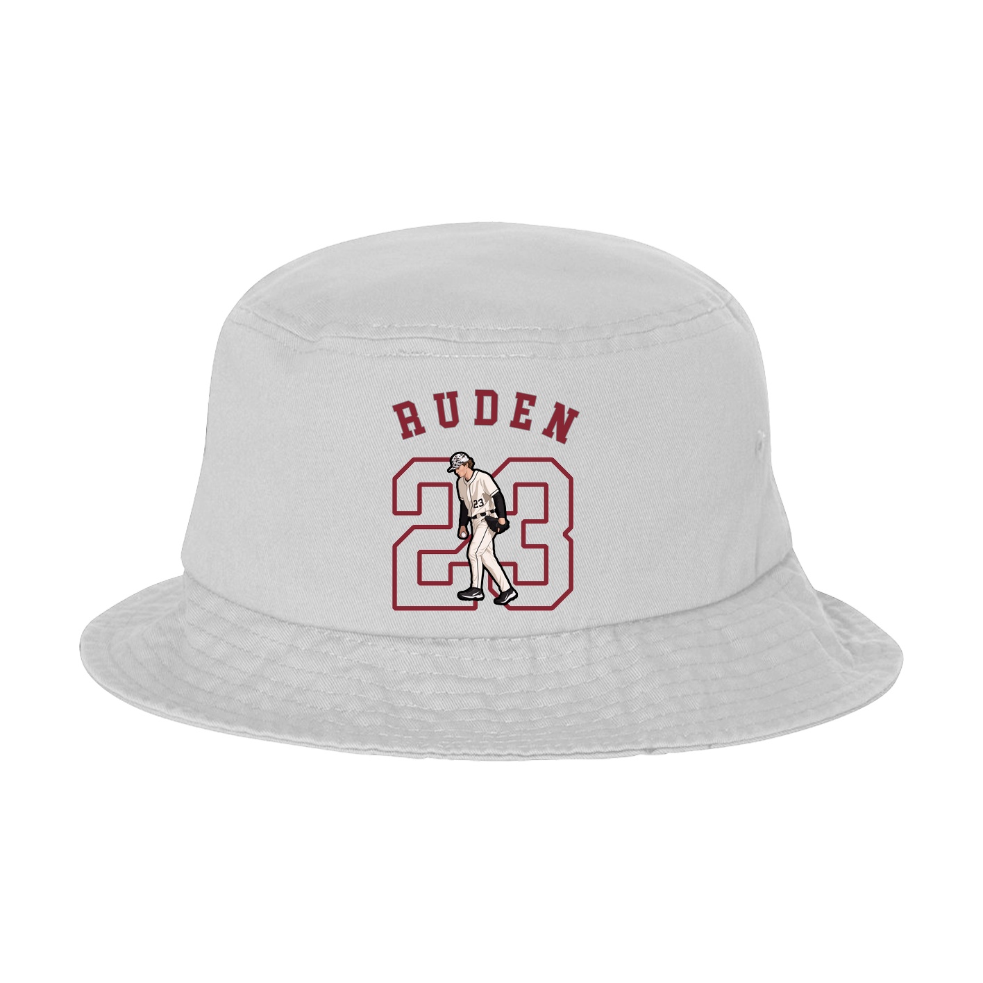Bucket Cap — Shirsey Arch in White