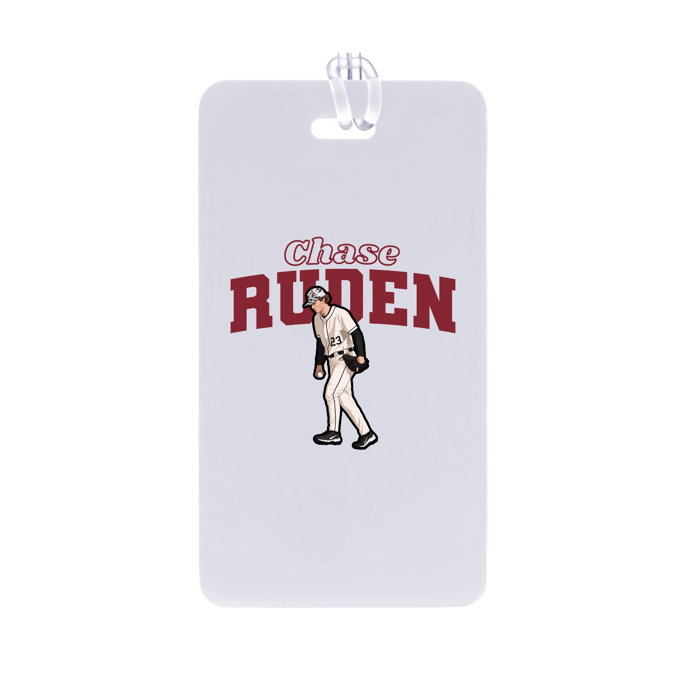 Bag Tag — Name Arch in Classic