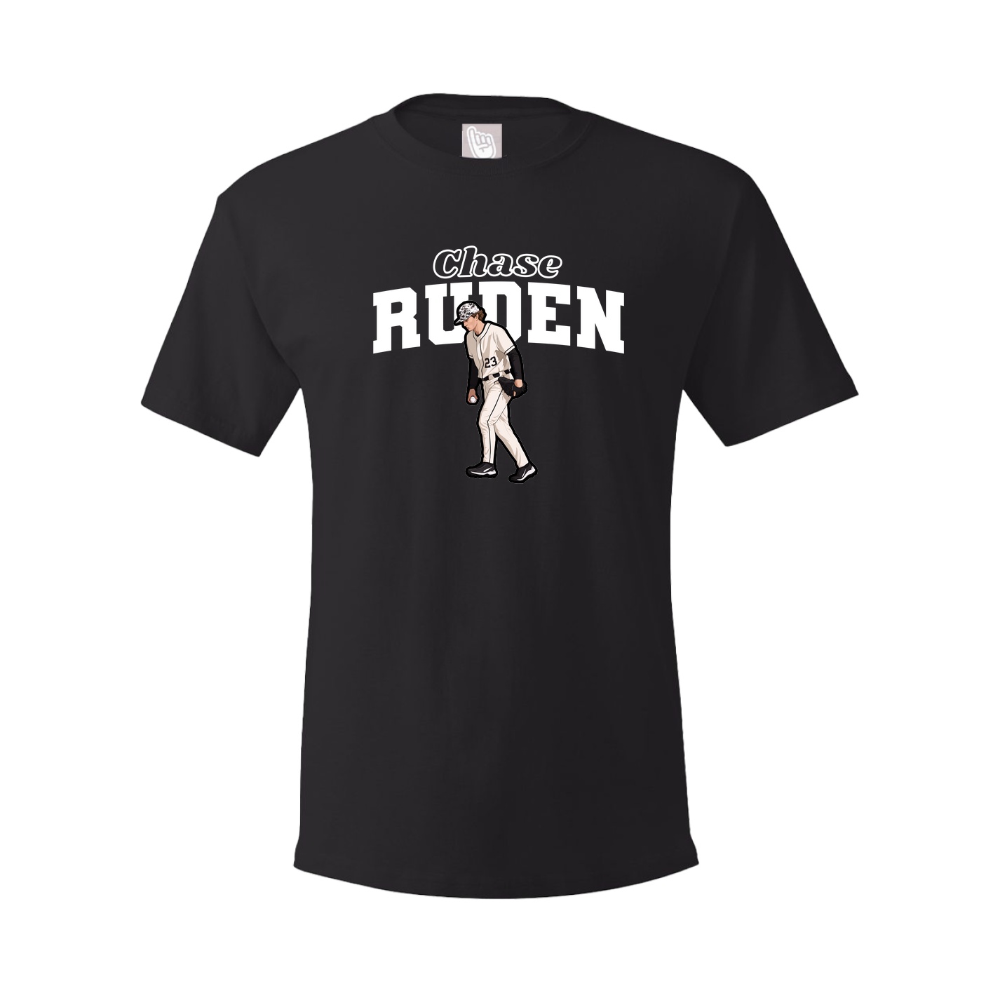 Youth Tee — Name Arch in Black