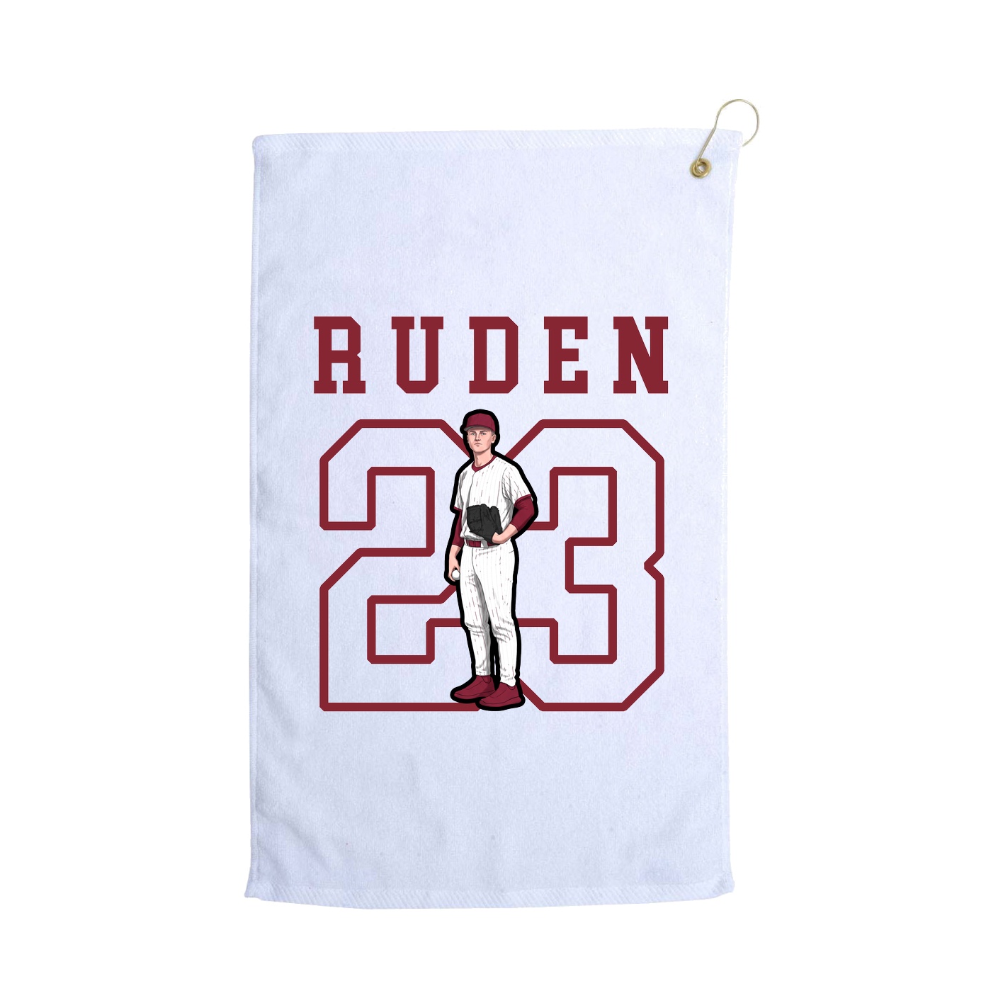 Golf Towel — Shirsey in White