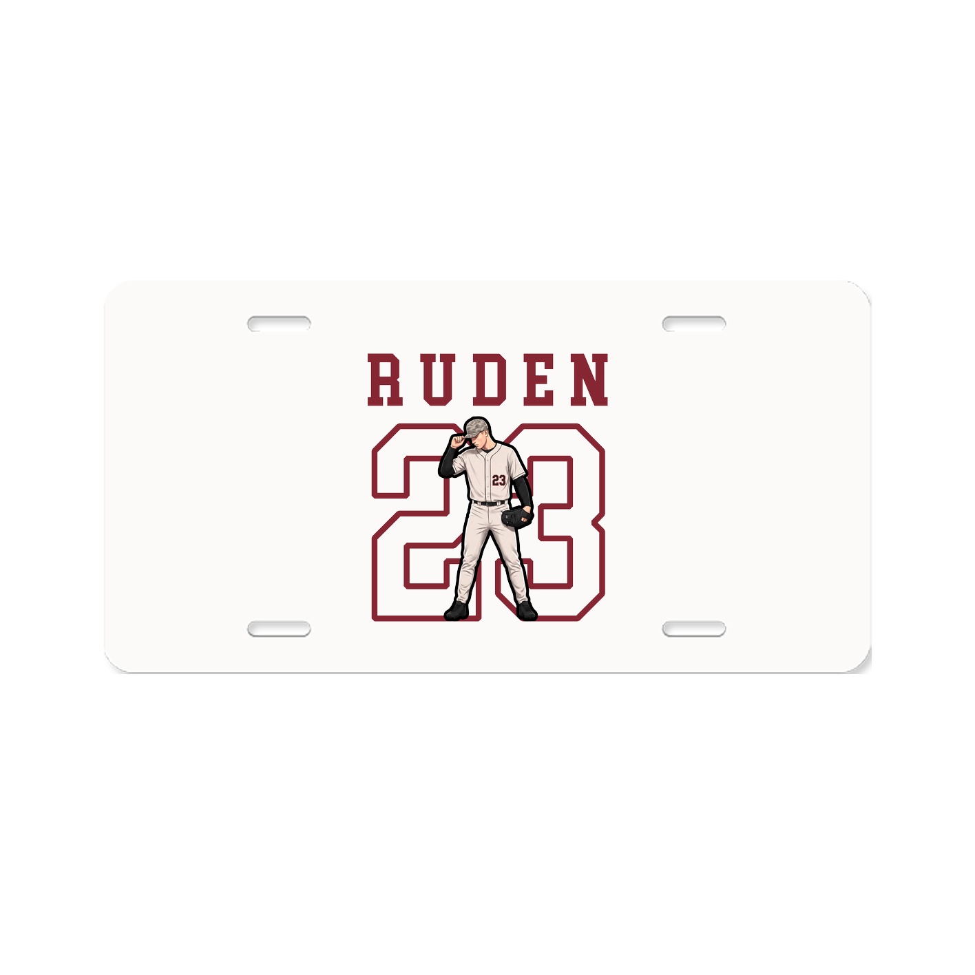 License Plate — Shirsey in Classic