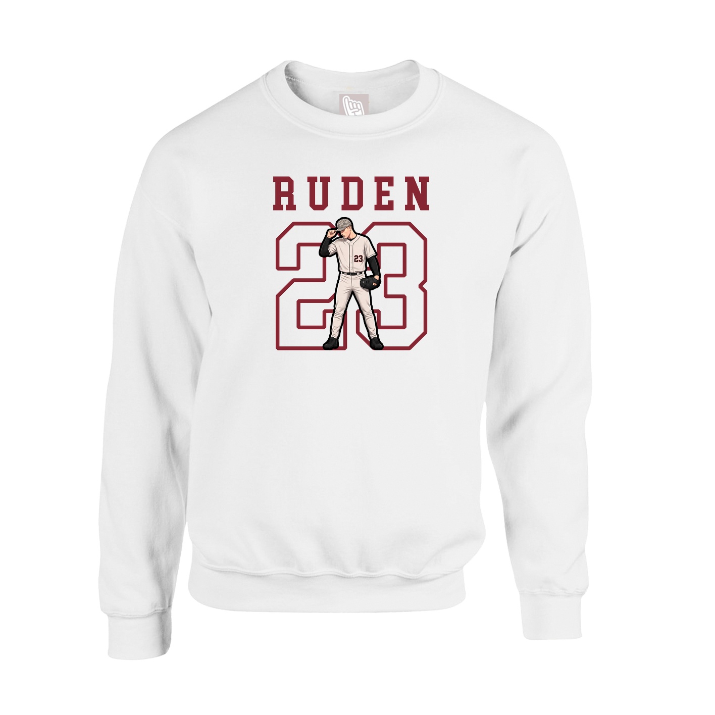 Fleece Crew — Shirsey in White