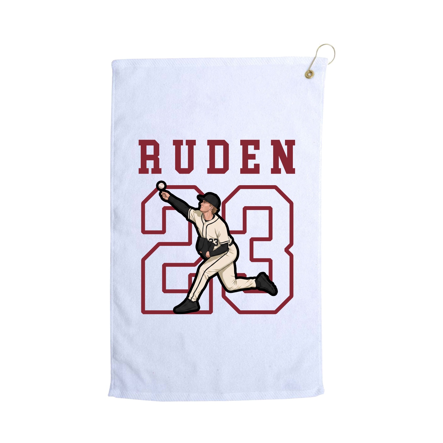 Golf Towel — Shirsey in White