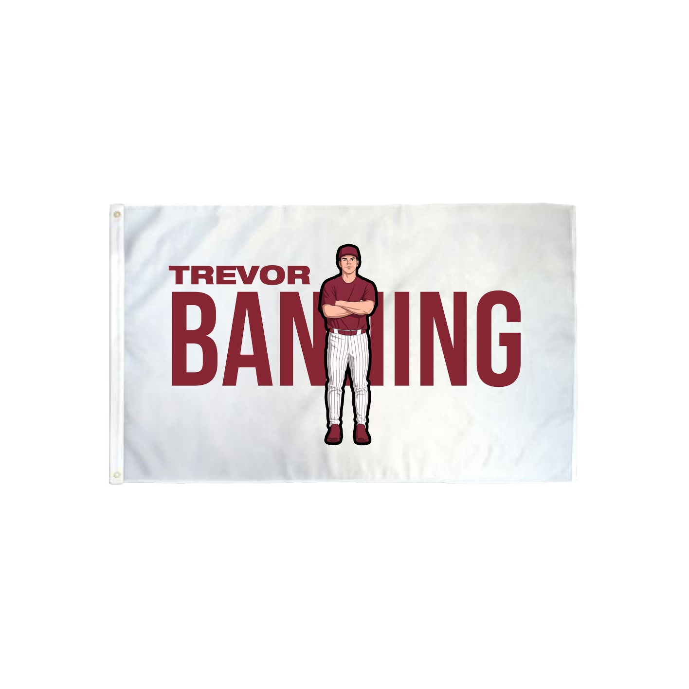 3x5 Flag — Player Name in Classic
