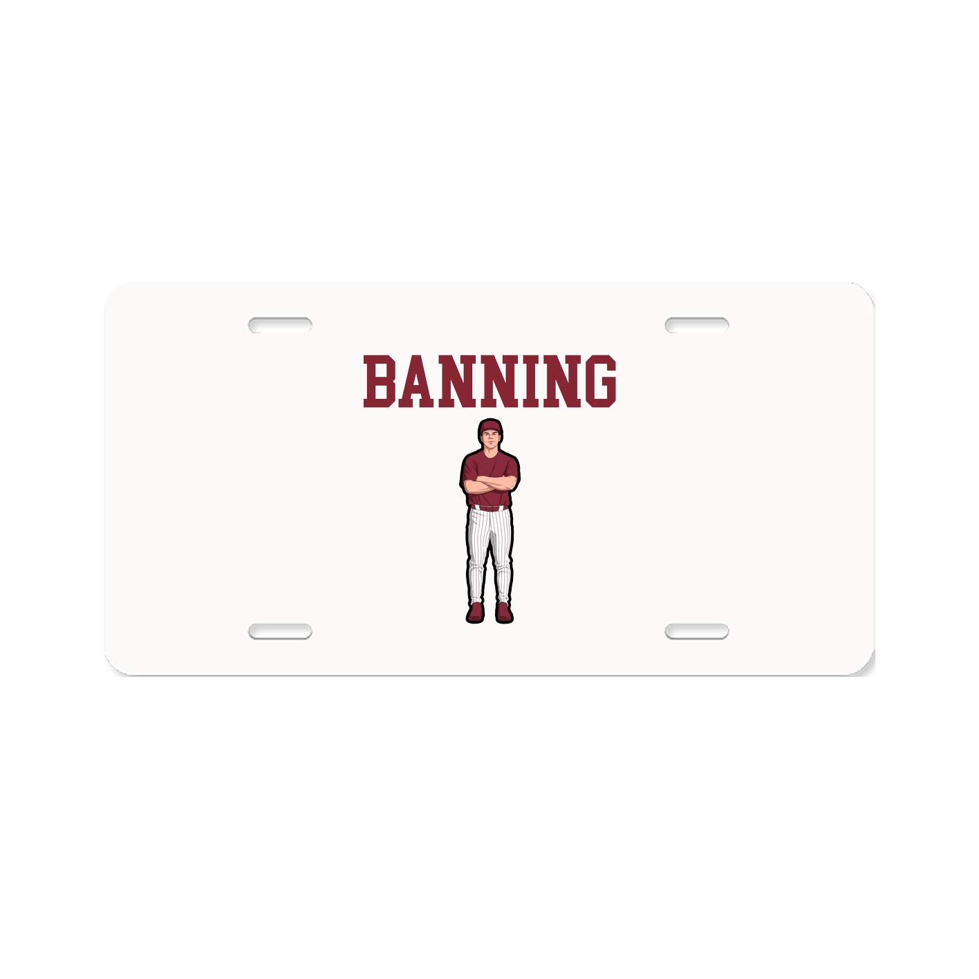 License Plate — Shirsey in Classic