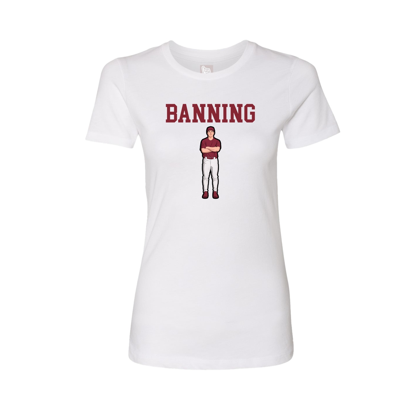 Fitted Women's Tee — Shirsey in White