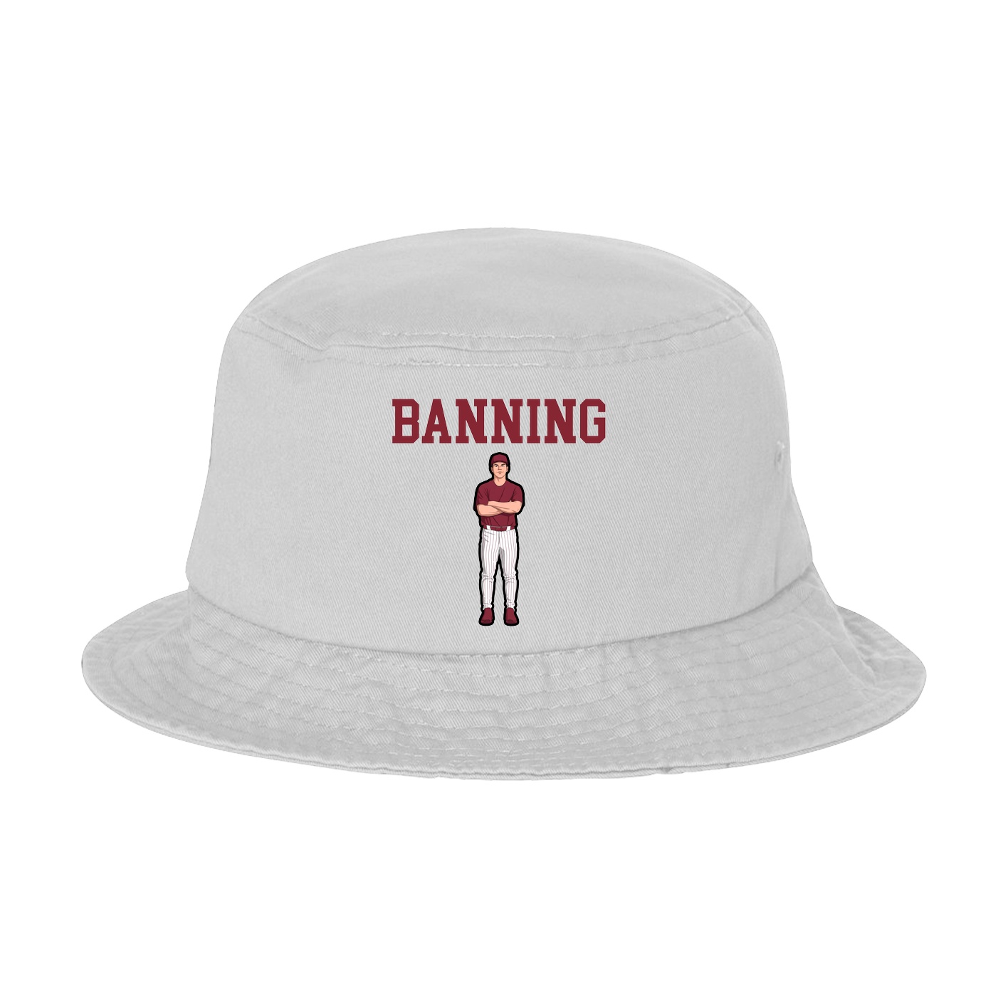 Bucket Cap — Shirsey in White