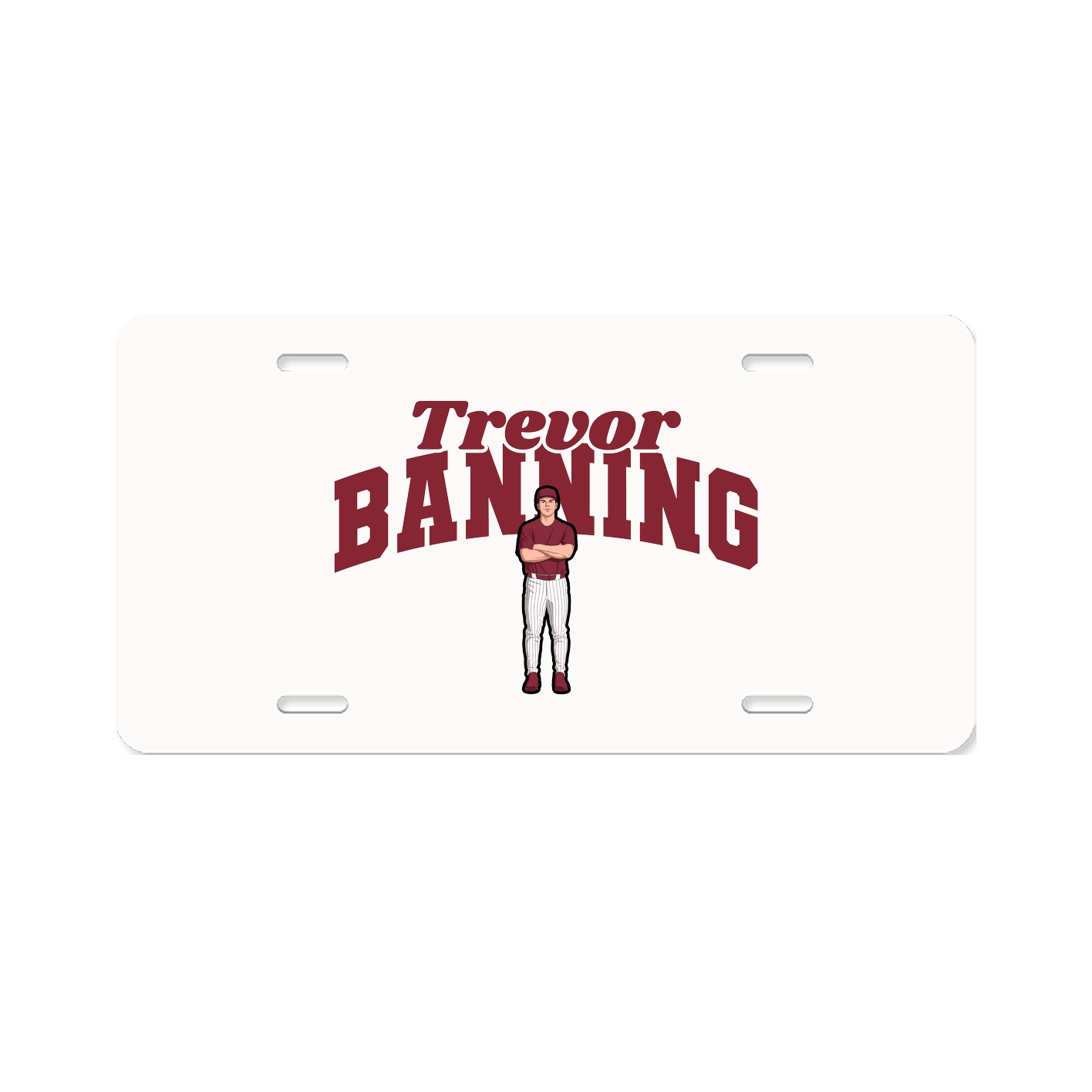 License Plate — Signature Arch in Classic