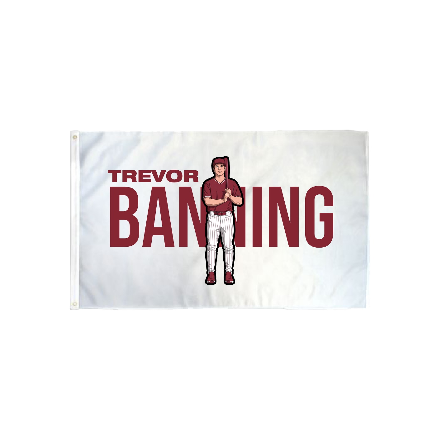 3x5 Flag — Player Name in Classic