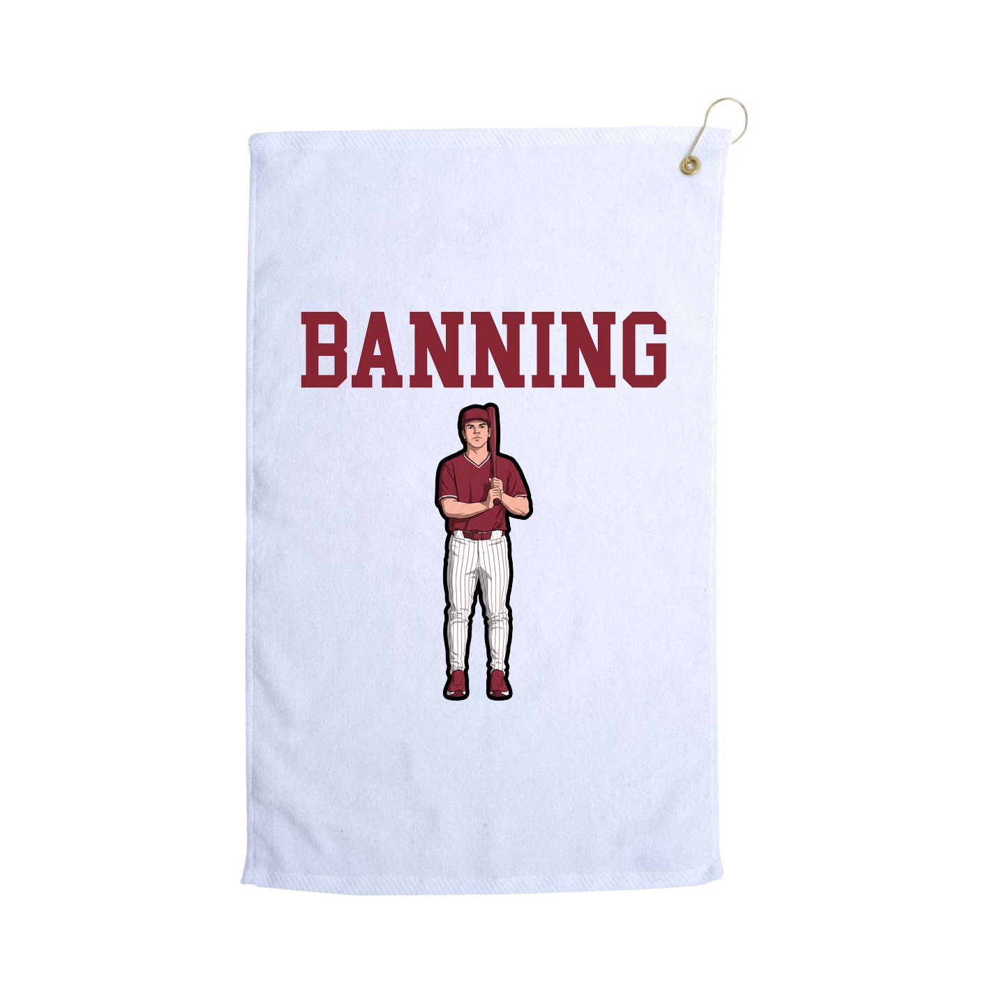 Golf Towel — Shirsey in White
