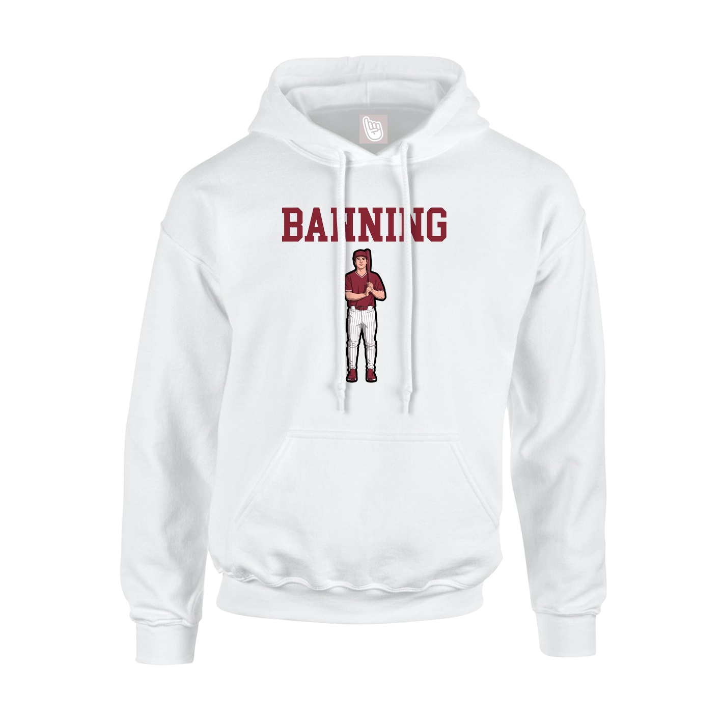 Youth Hoodie — Shirsey in White
