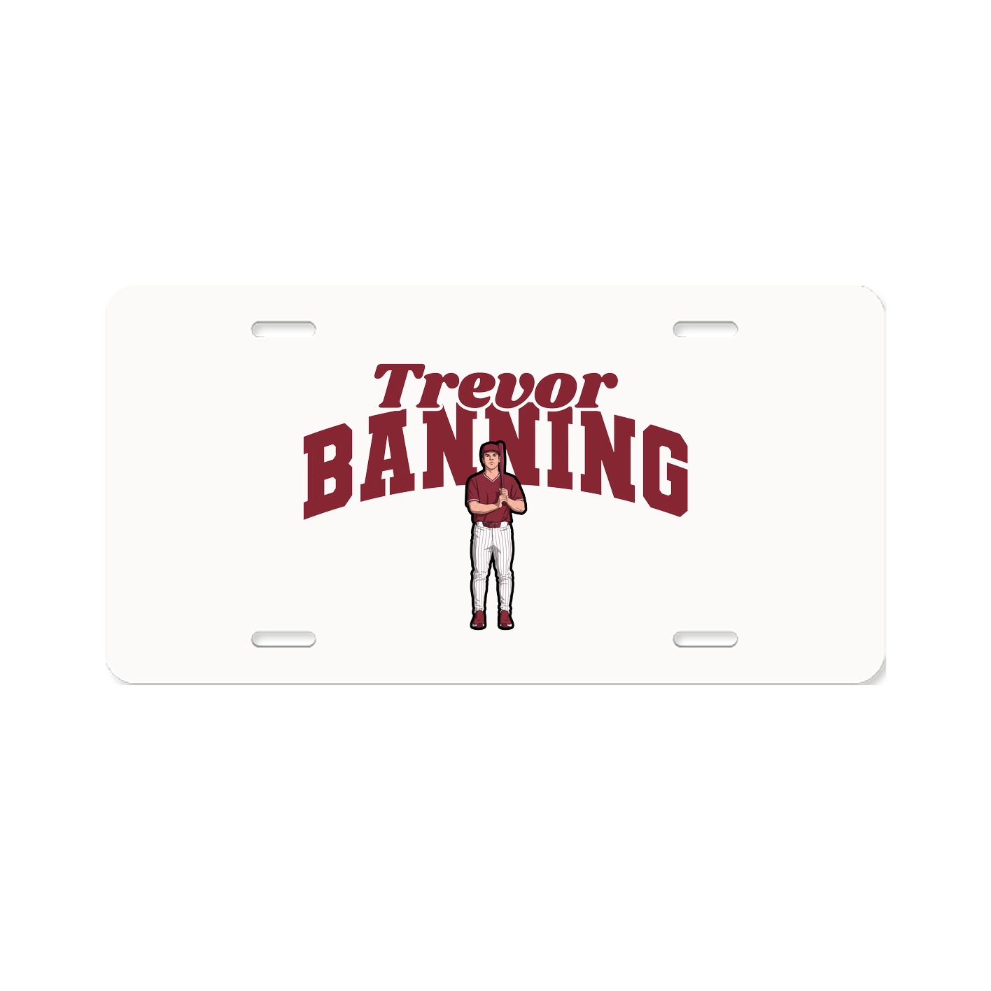 License Plate — Signature Arch in Classic