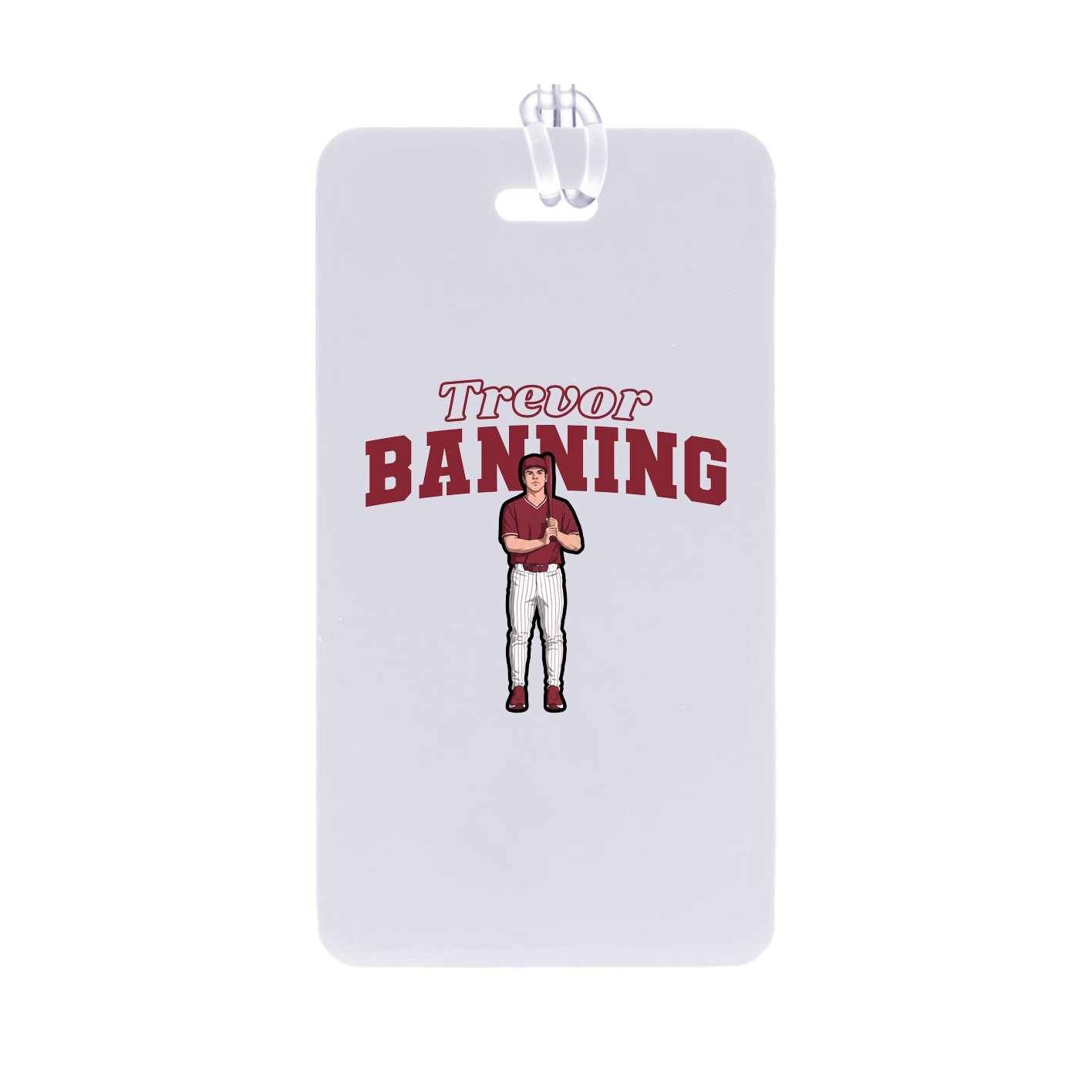 Bag Tag — Name Arch in Classic