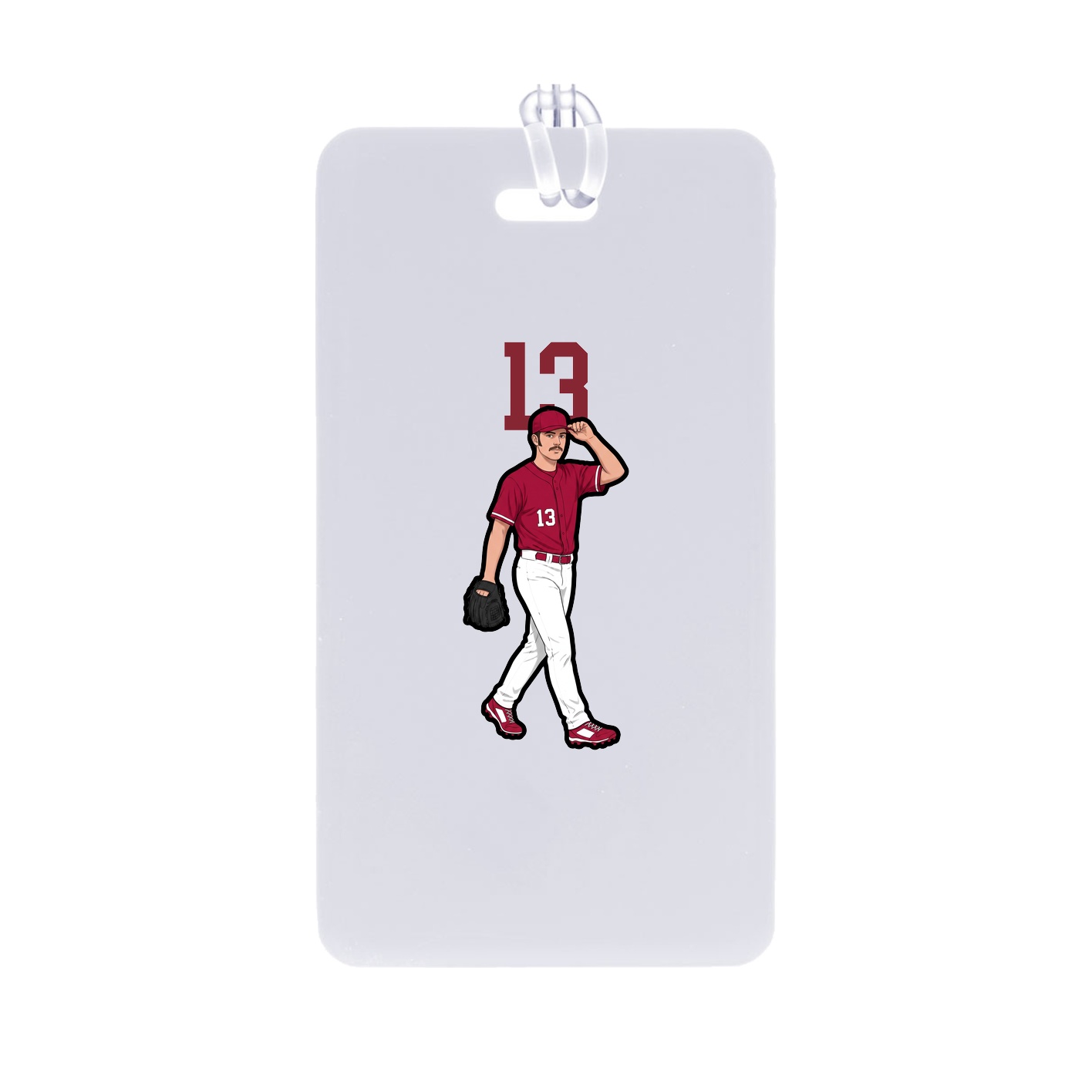 Bag Tag — Number Top in Classic