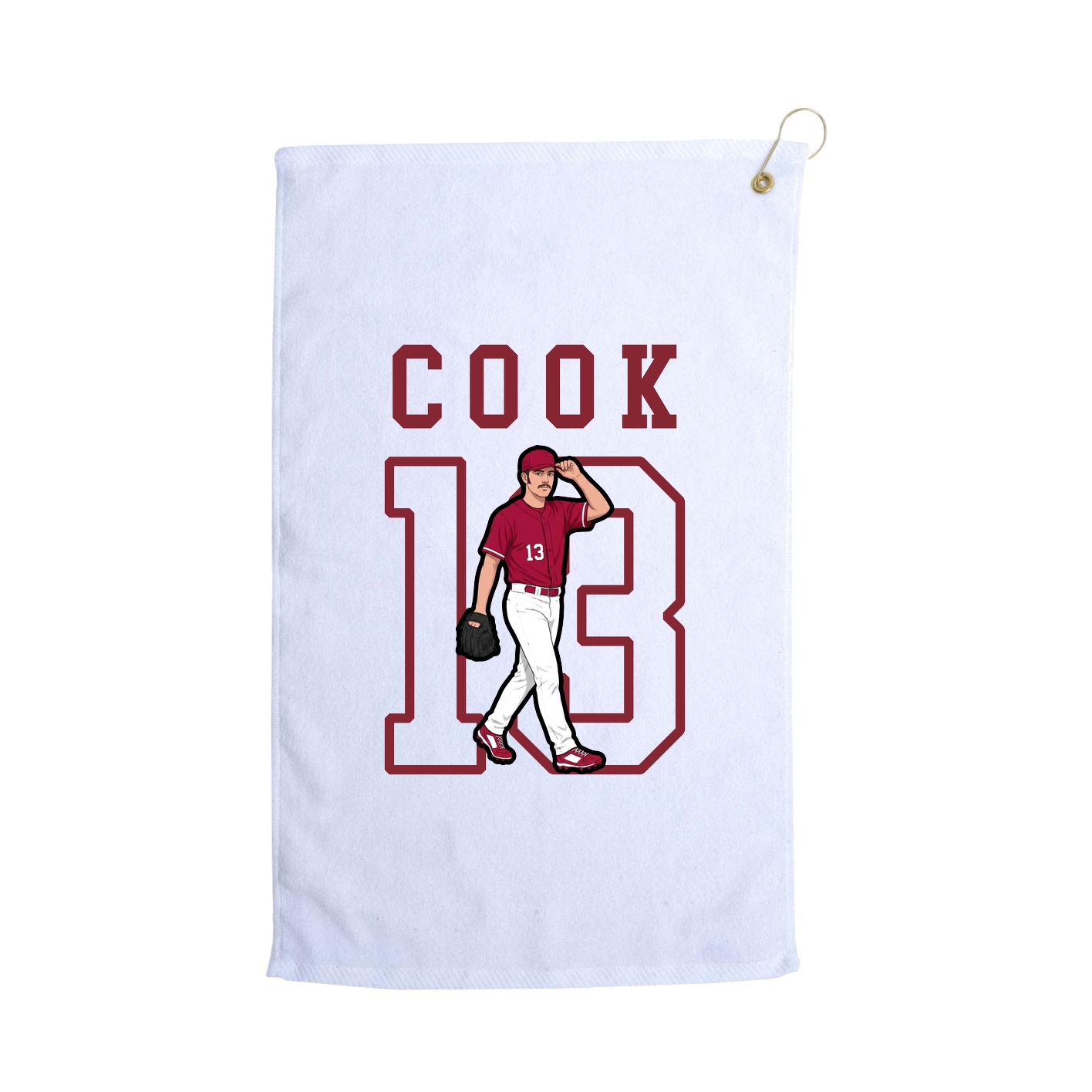 Golf Towel — Shirsey in White