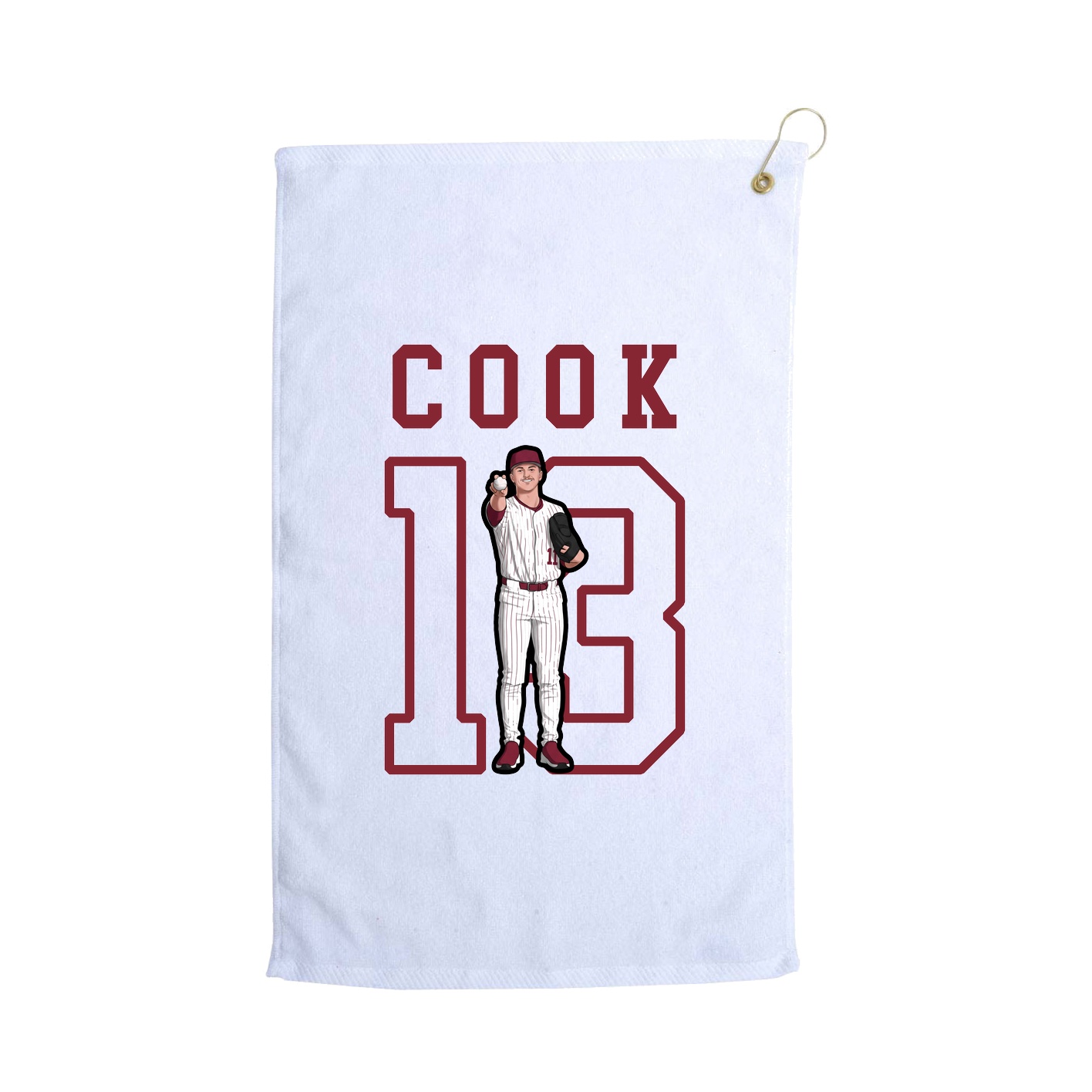 Golf Towel — Shirsey in White