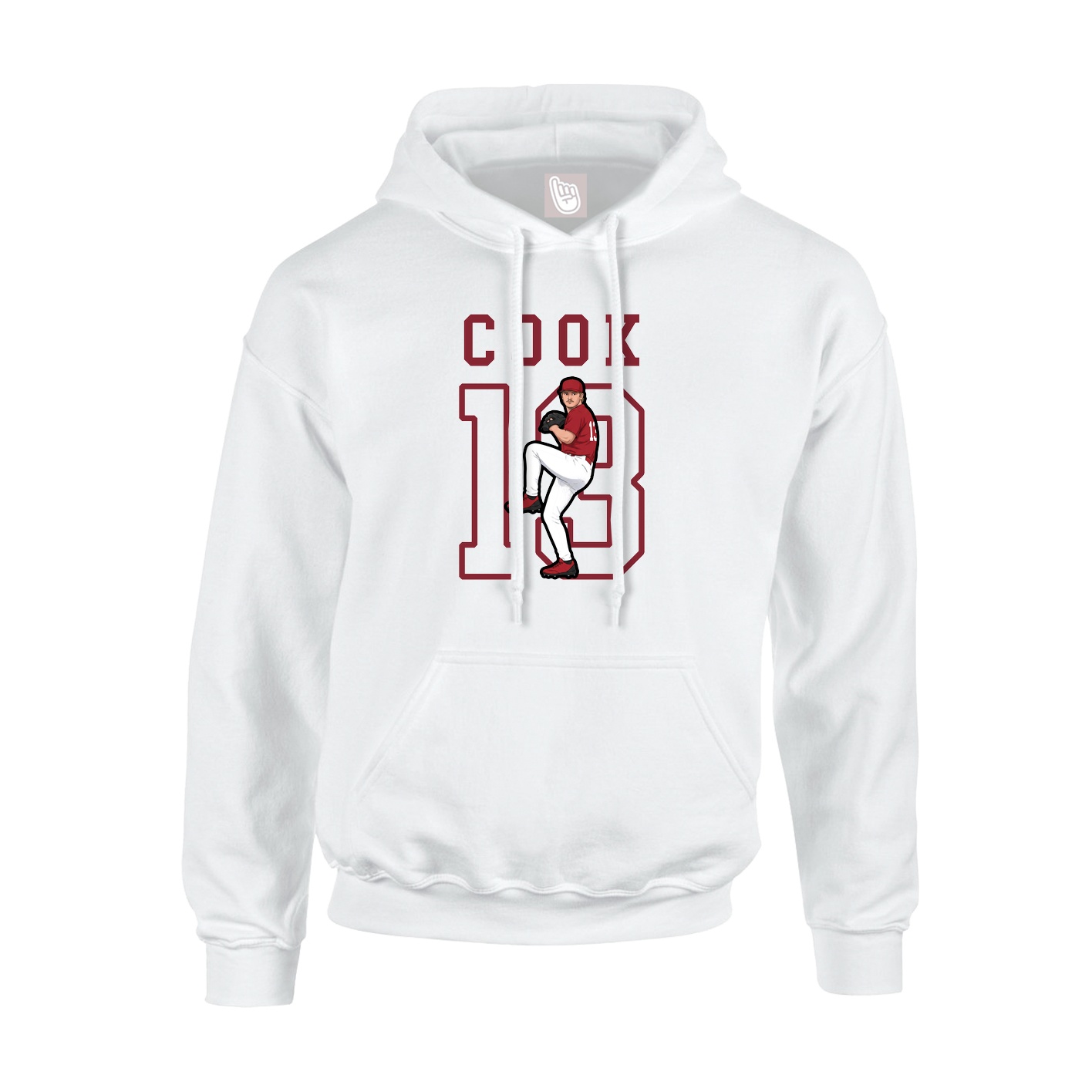 Youth Hoodie — Shirsey in White