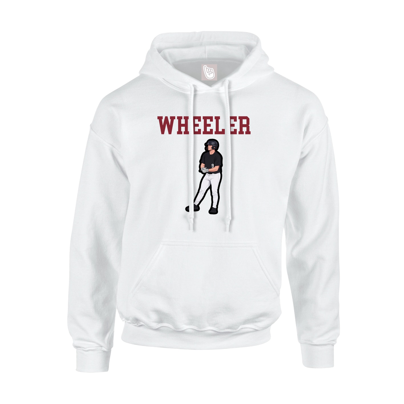 Hoodie — Shirsey in White