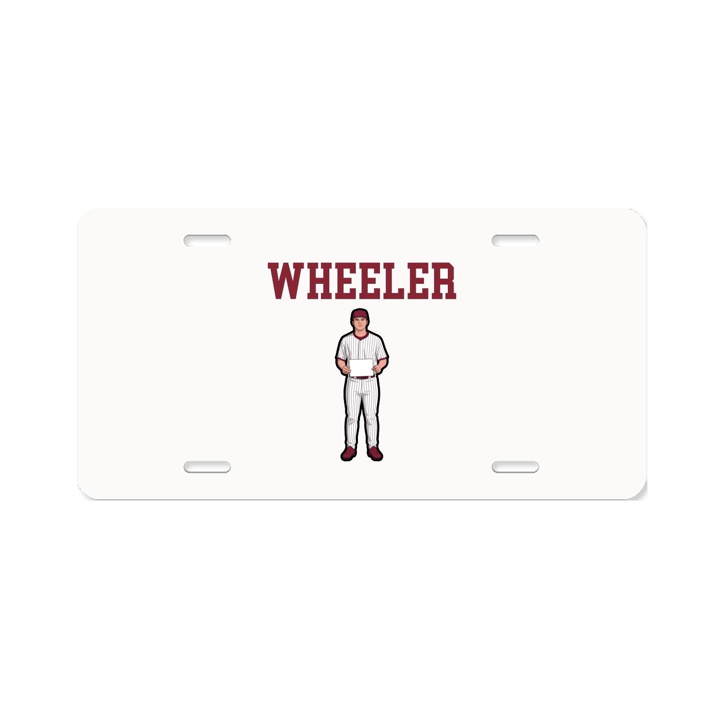 License Plate — Shirsey in Classic
