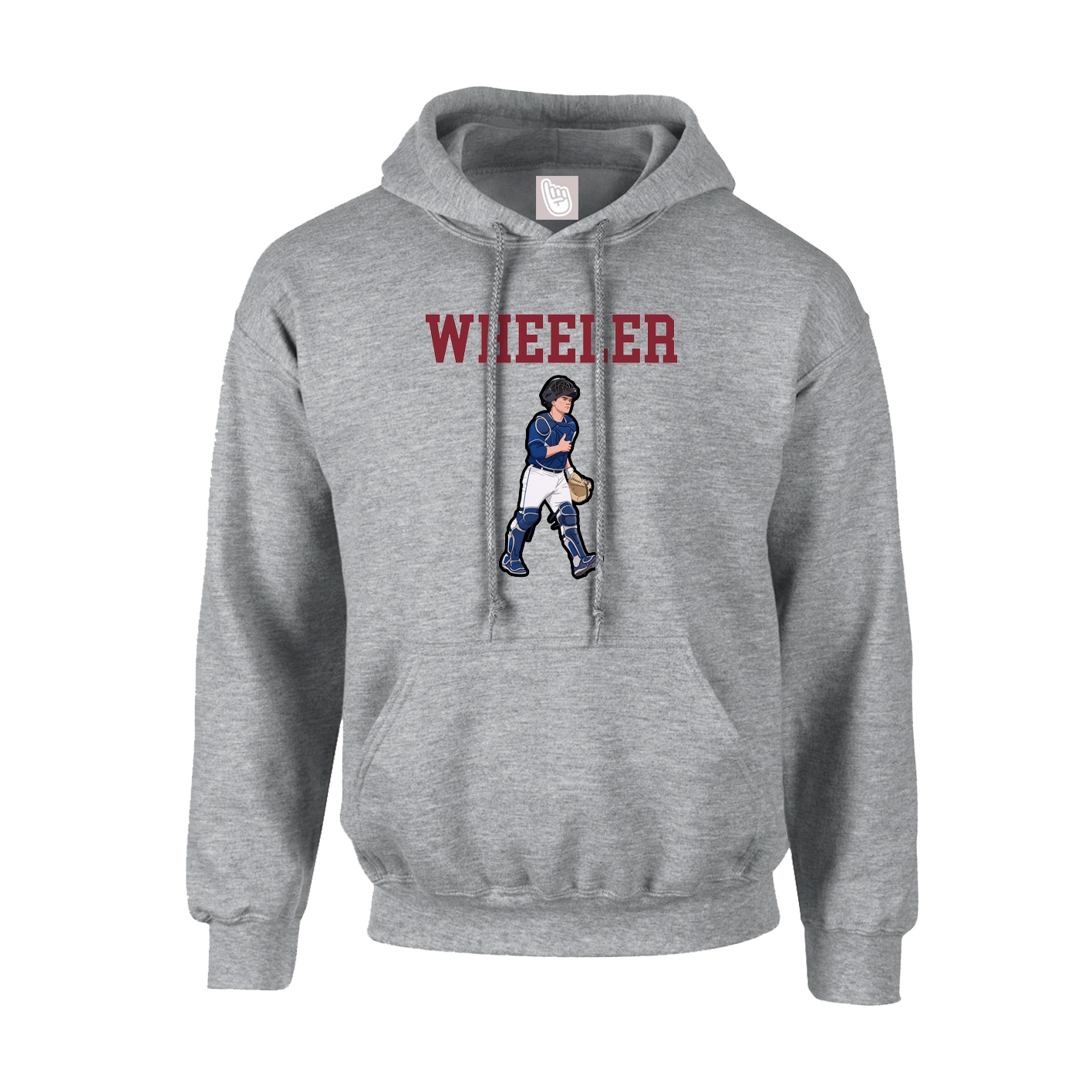 Hoodie — Shirsey in Grey