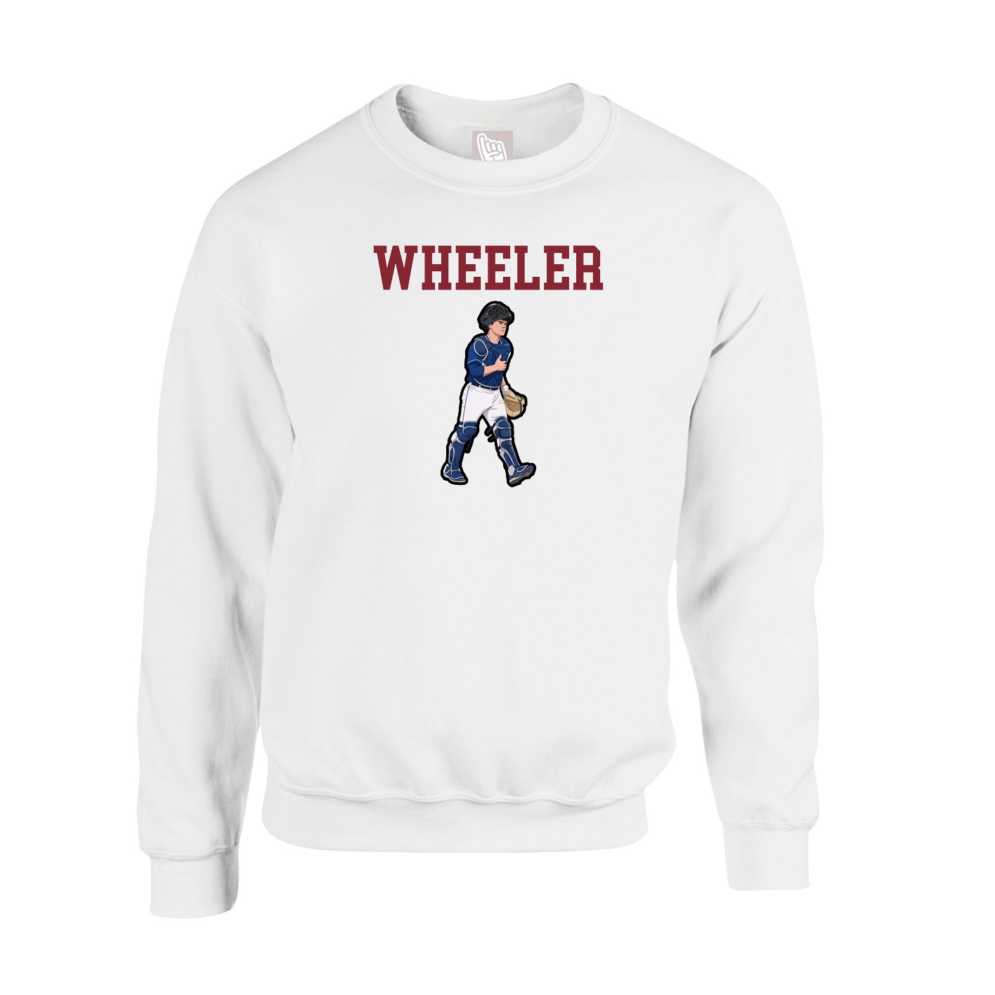 Fleece Crew — Shirsey in White