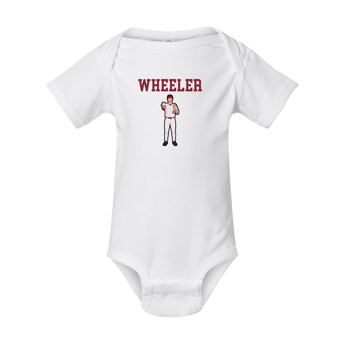 Baby Onesie — Shirsey in White