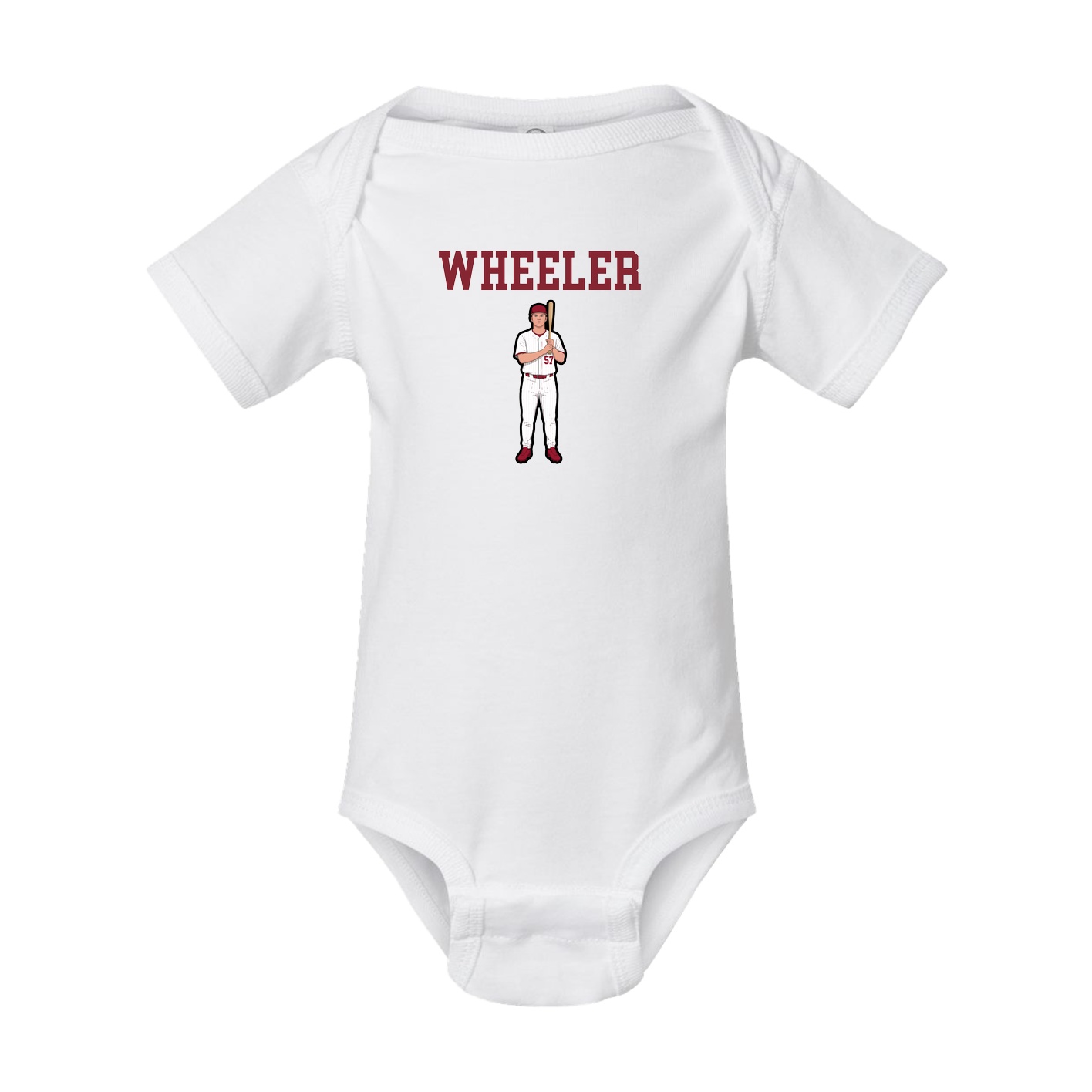 Baby Onesie — Shirsey in White