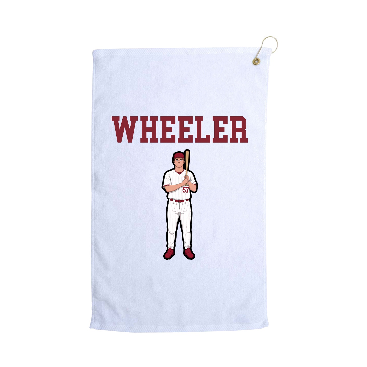 Golf Towel — Shirsey in White