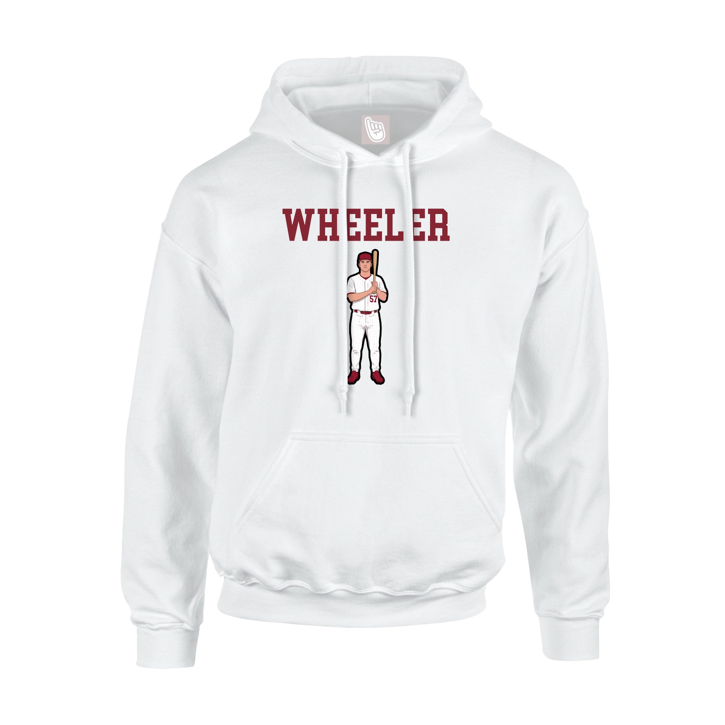 Youth Hoodie — Shirsey in White