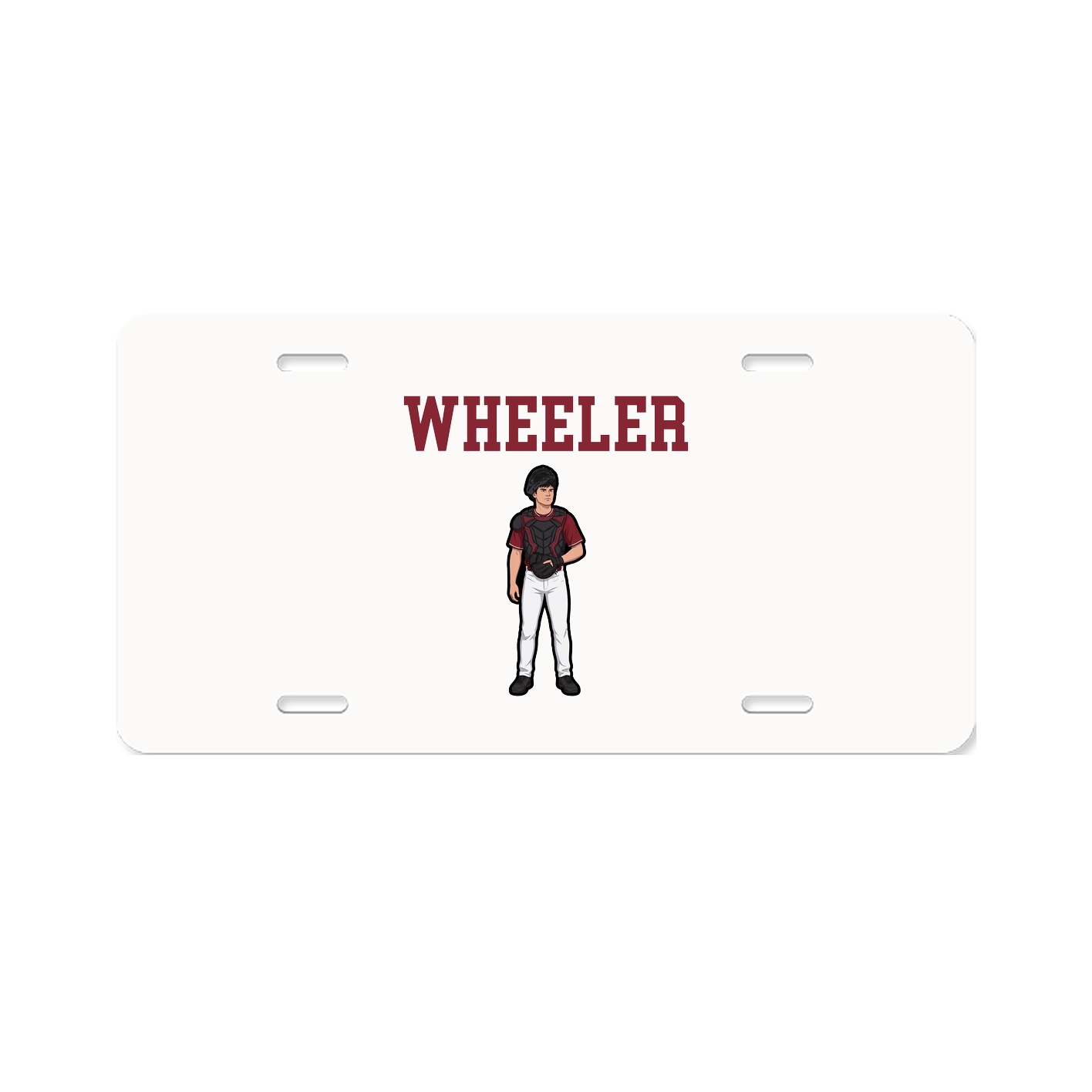 License Plate — Shirsey in Classic