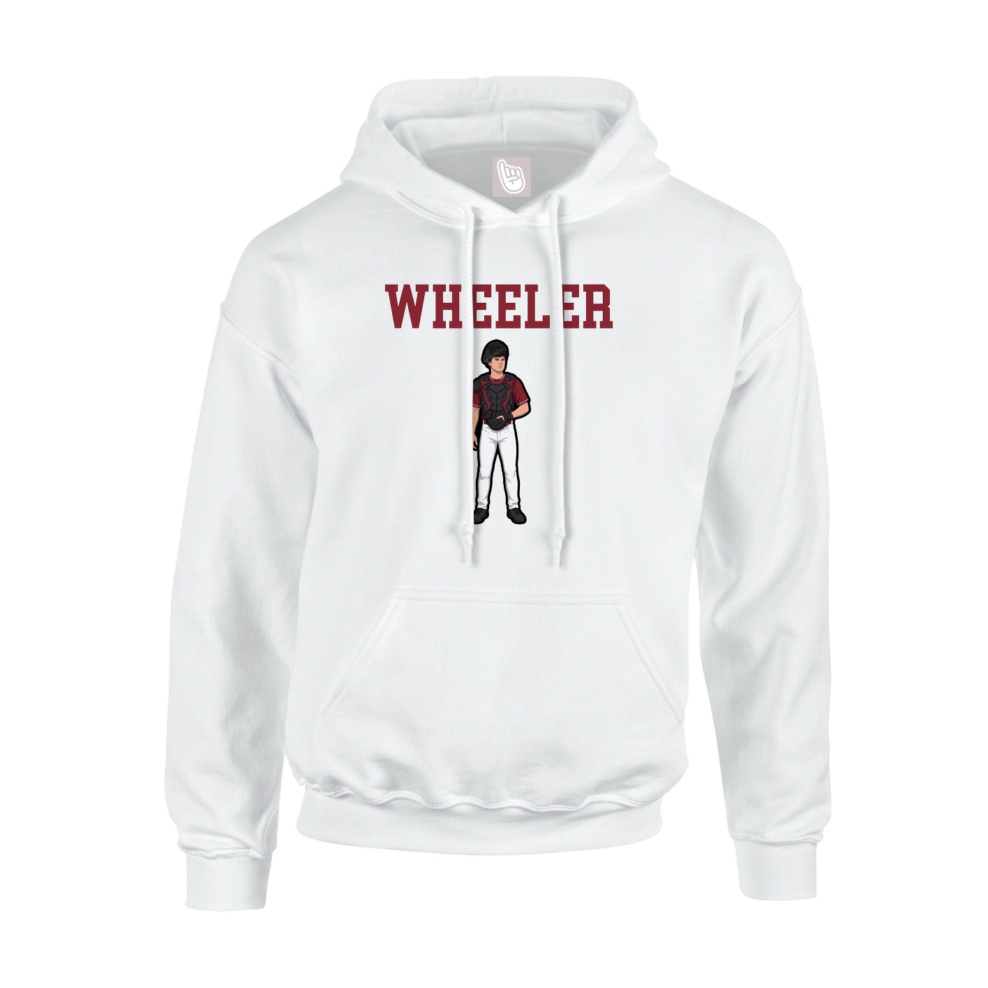 Youth Hoodie — Shirsey in White