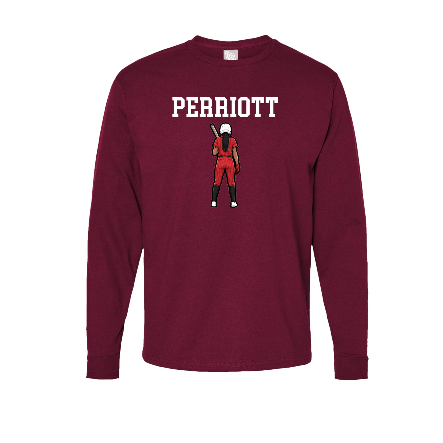 Long Sleeve Tee — Shirsey in Cardinal