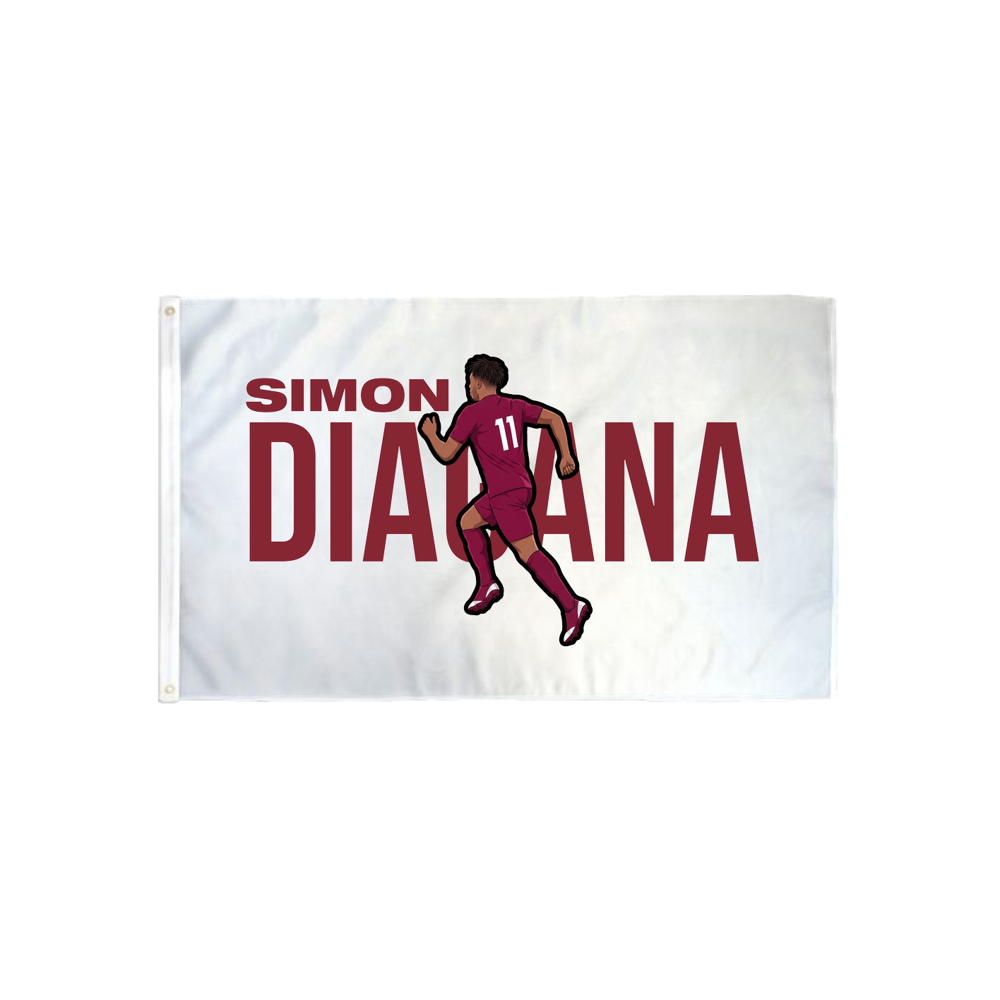3x5 Flag — Player Name in Classic