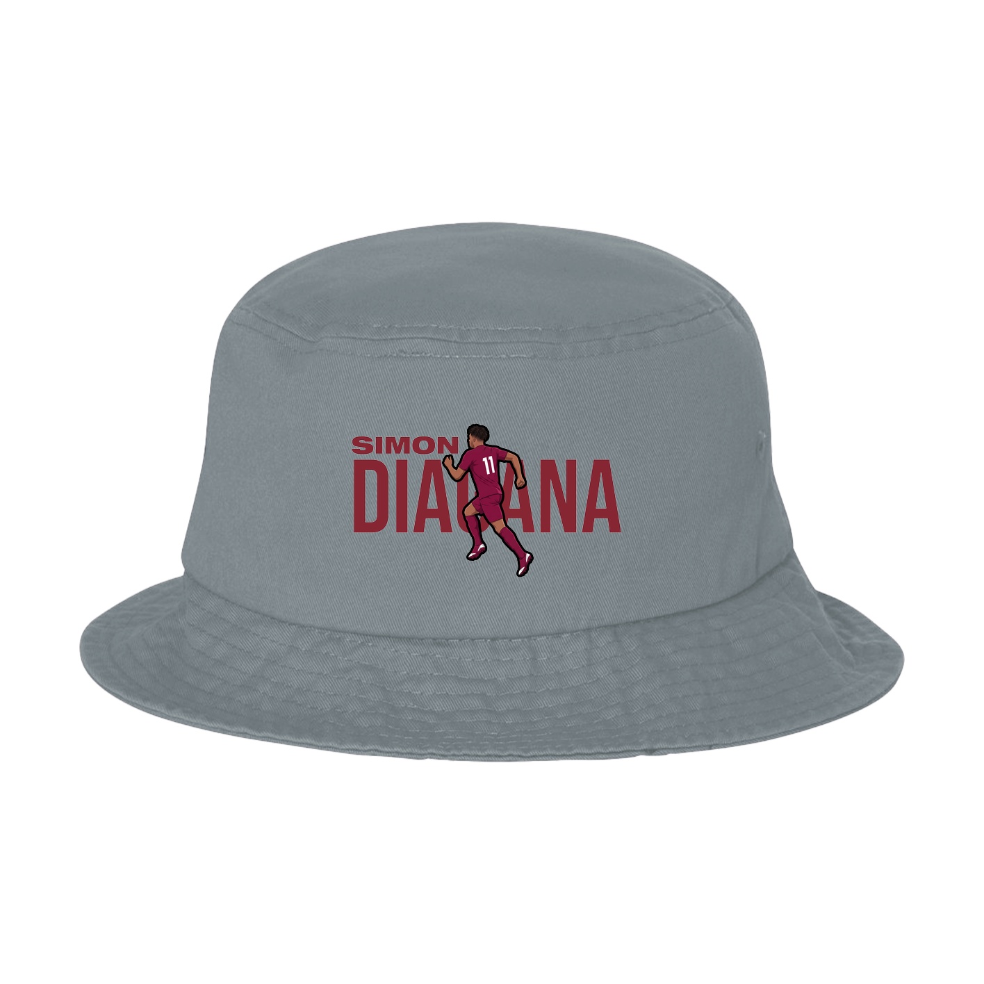 Bucket Cap — Player Name in Grey